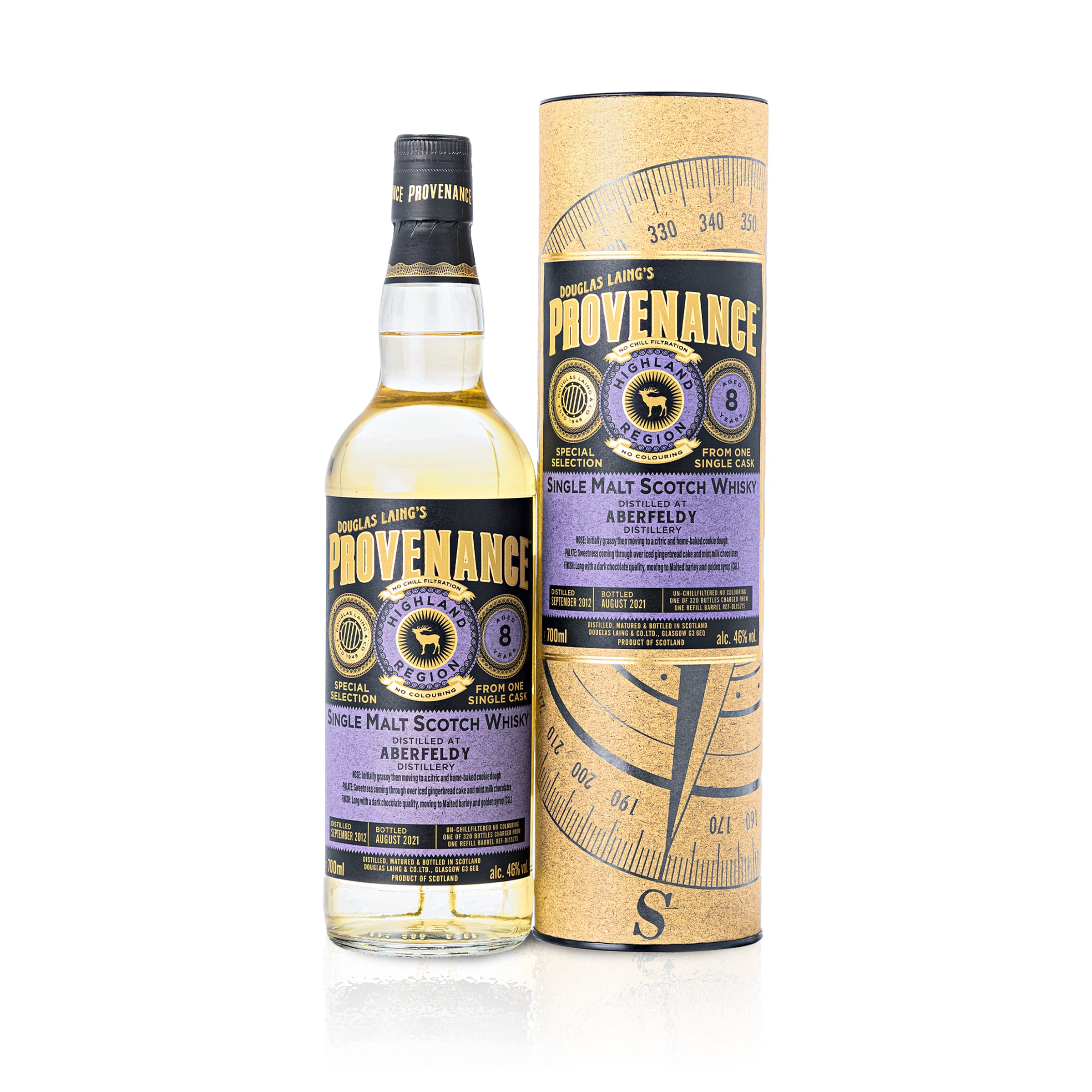 Aberfeldy 8 Jahre - 2012 Provenance