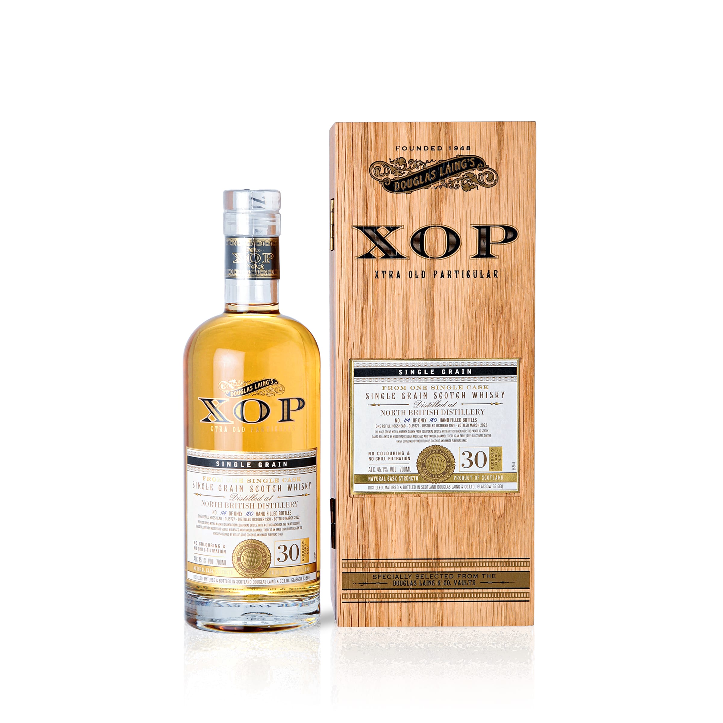 North British 30 Years Old - XOP - Xtra Old Particular - Douglas Laing