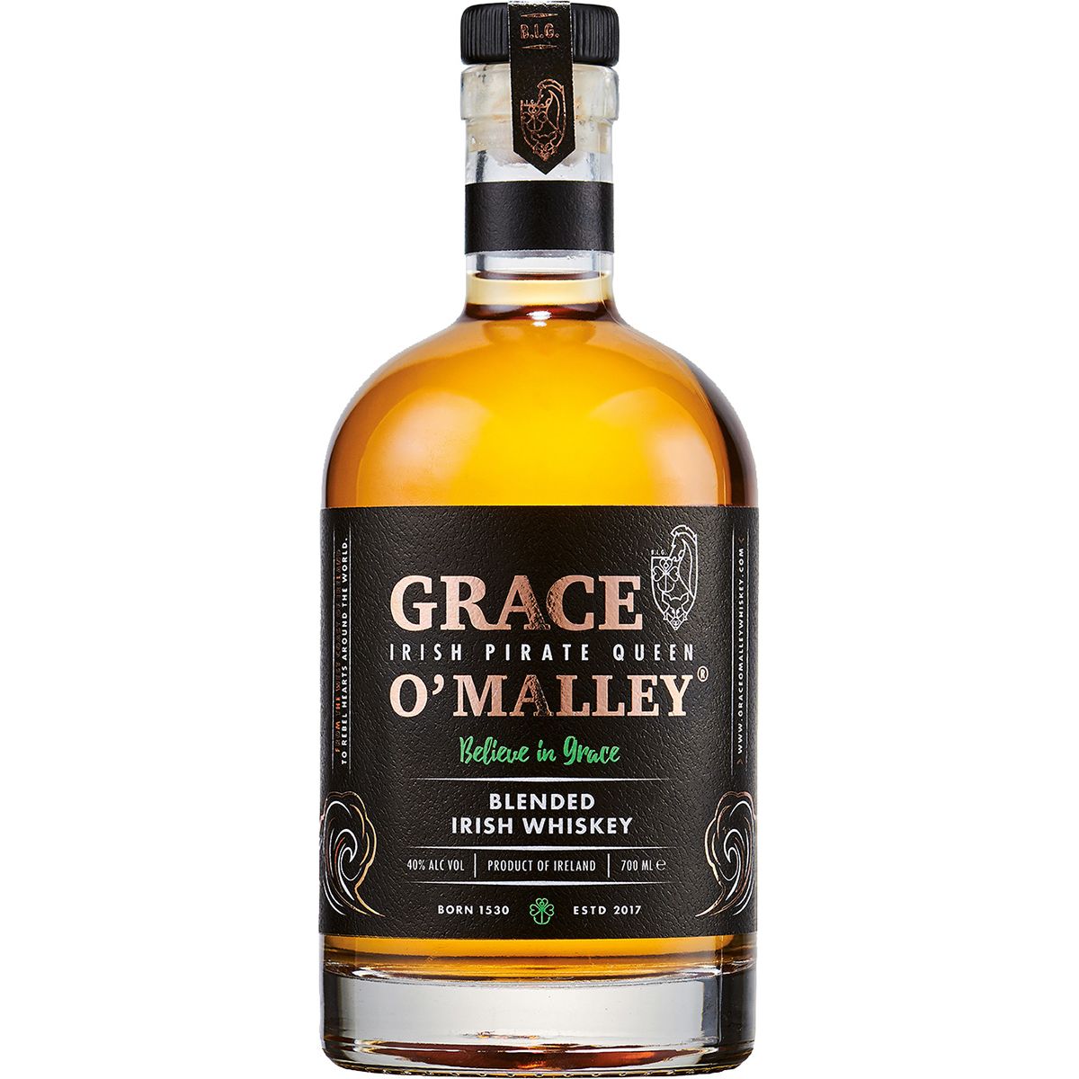 Blended Irish Whiskey Grace O'Malley Westport/Irland 0,7l