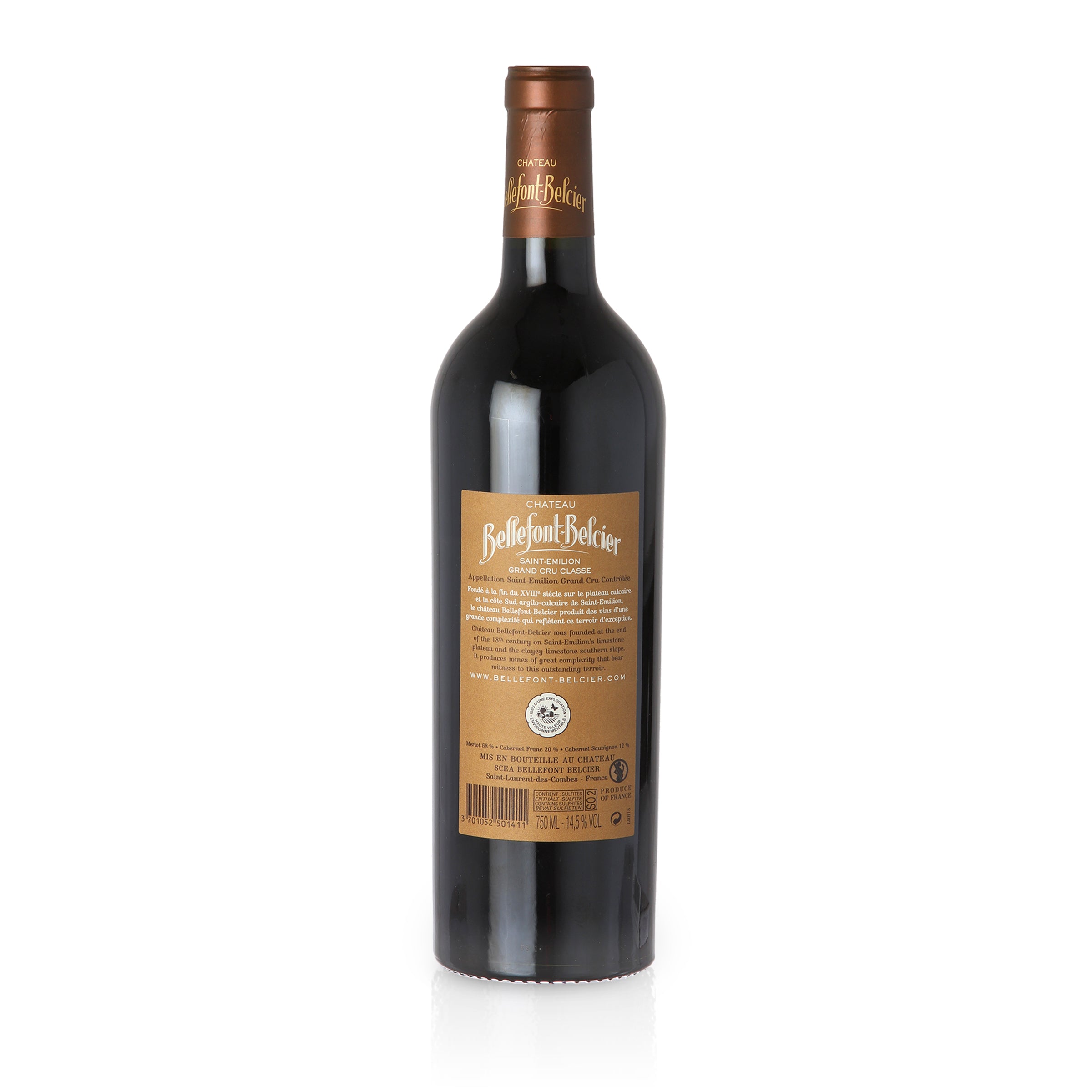 2018 Chateau Bellefont-Belcier - France