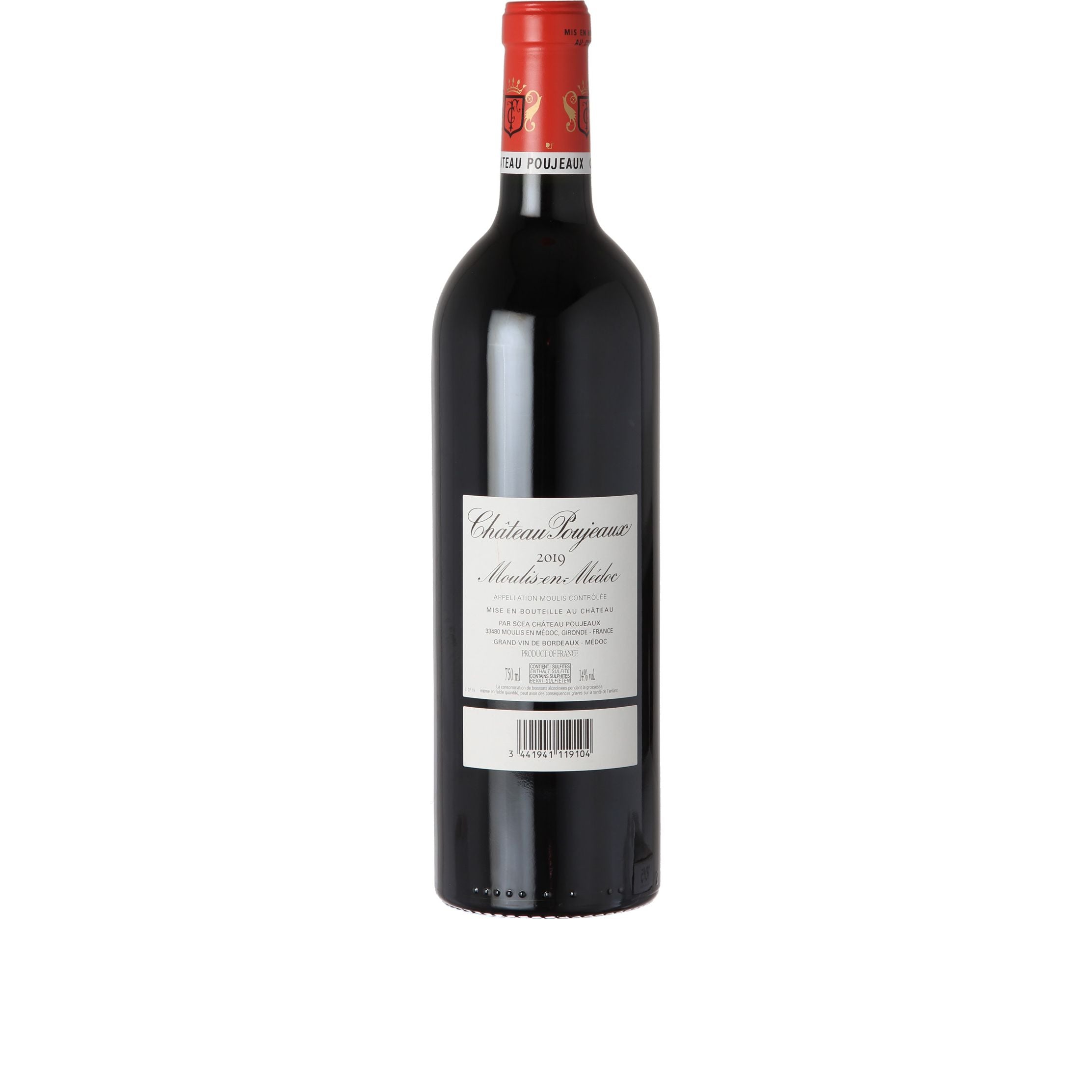 2019 Château Poujeaux - Moulis - Rotwein trocken