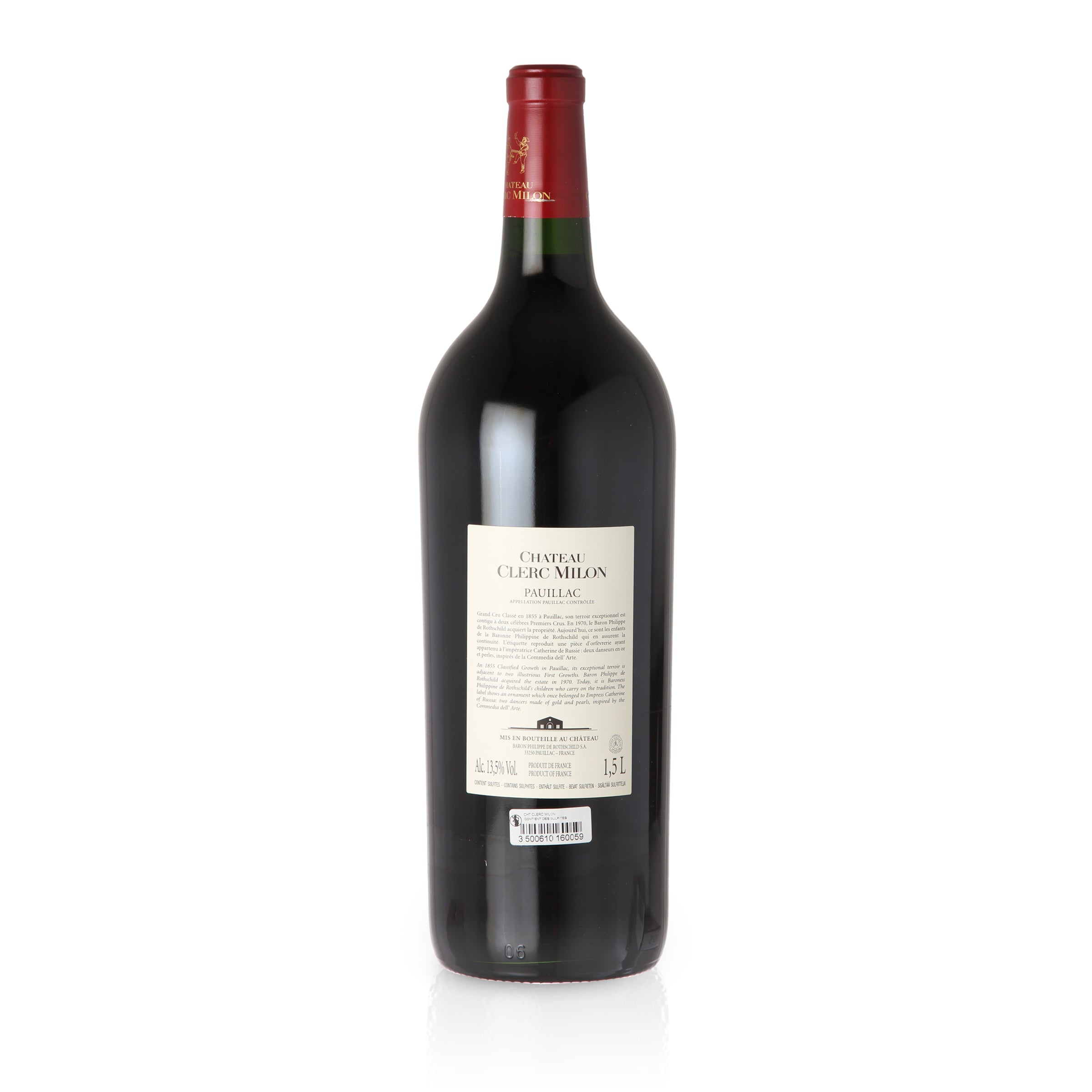 2019 Château Clerc Milon Magnum - Pauillac - Dry red wine