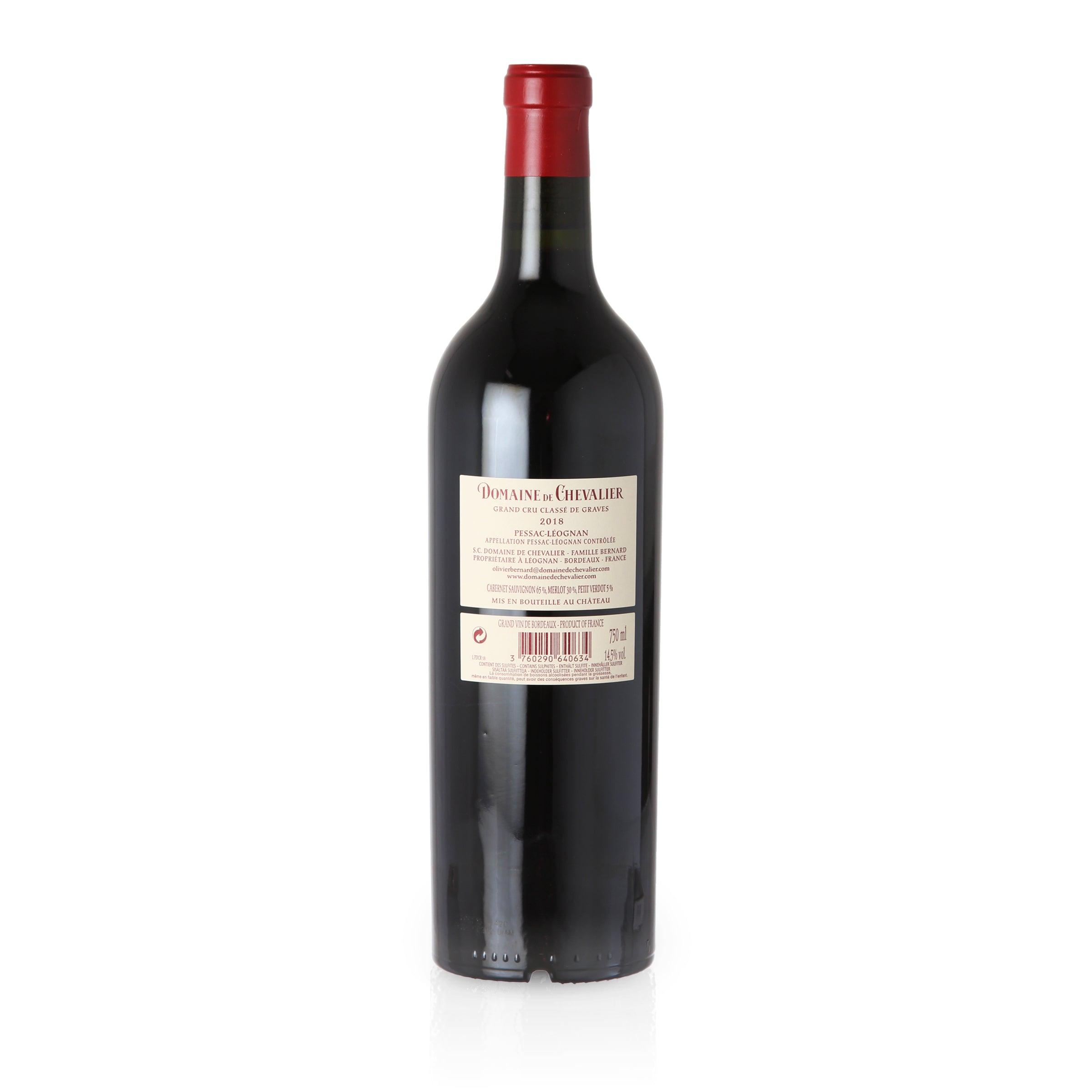 2018 Domaine de Chevalier Rouge - Pessac Leognan - Dry Red Wine