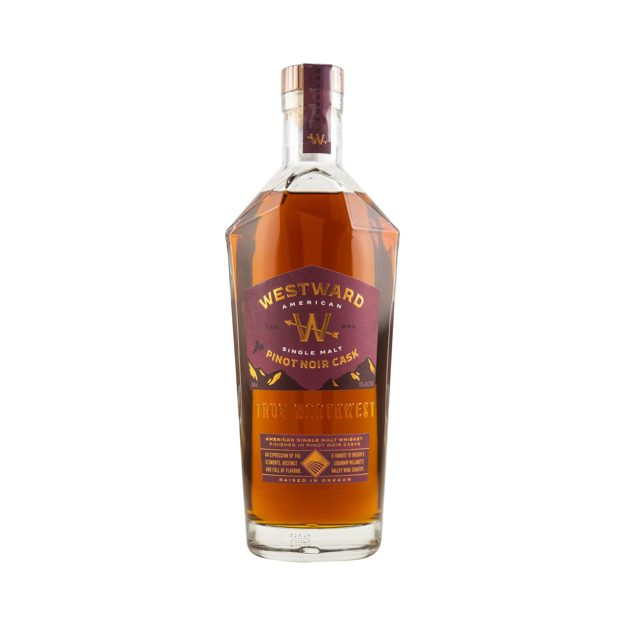 Westward Single Malt Pinot Noir Finish