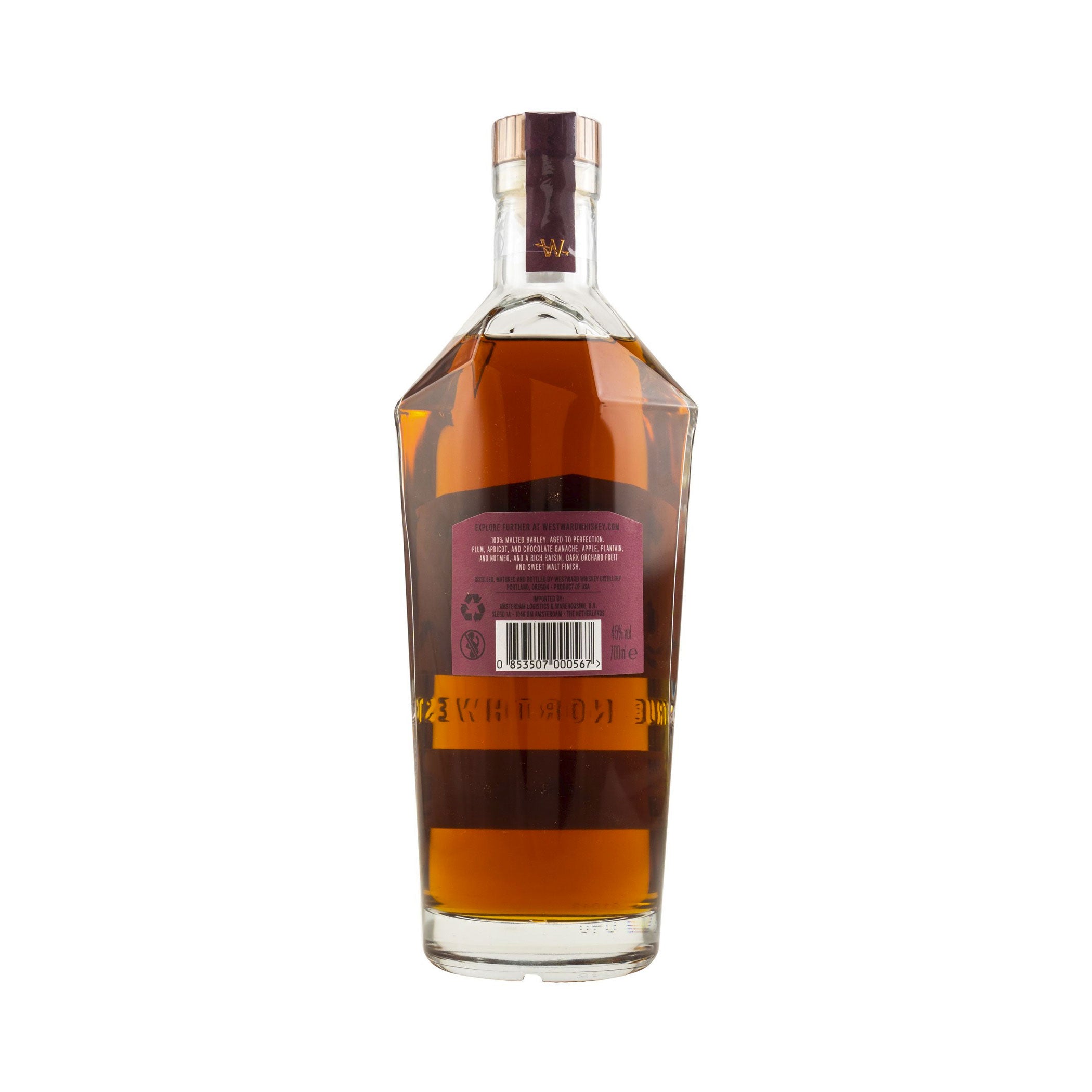 Westward Single Malt Pinot Noir Finish