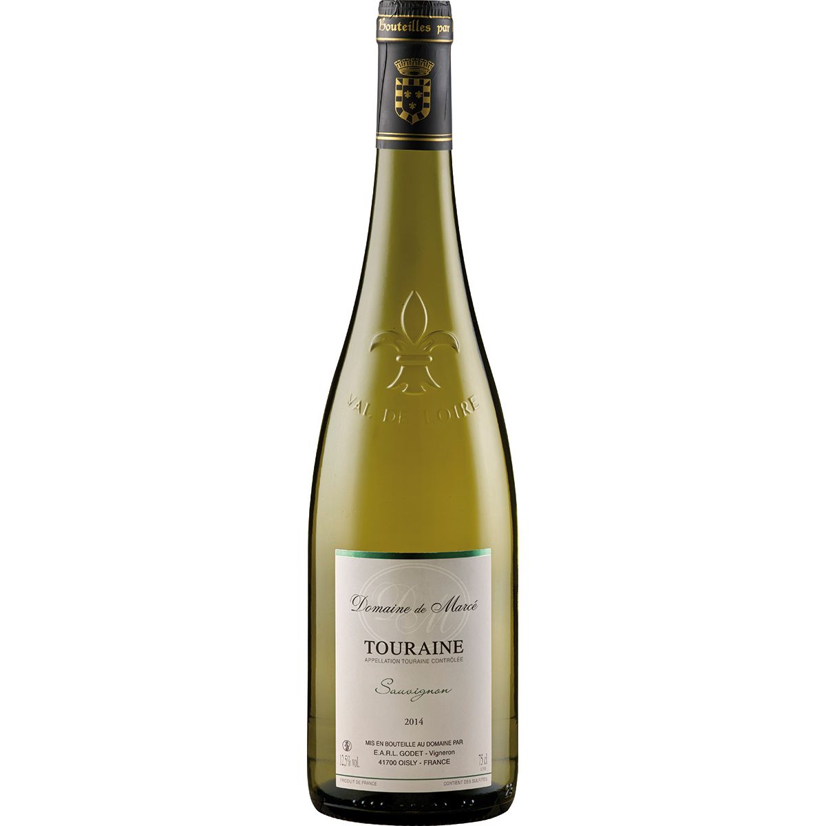 2022 Touraine Sauvignon AOC Domaine de Marcé Sologne Viticole/Frankreich 0,75 l