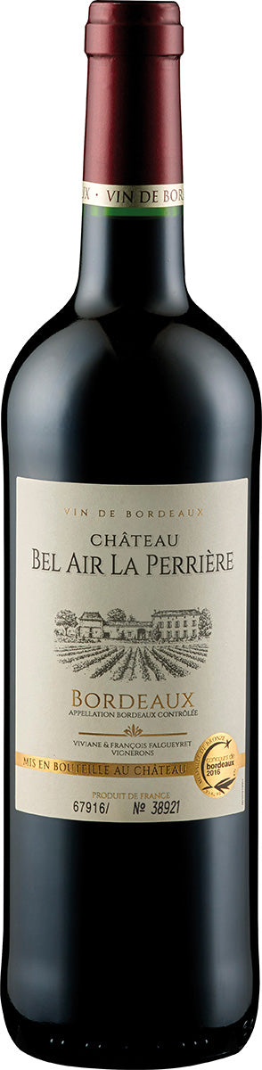 2021 Château Bel Air La Perriere AOC Bordeaux Château Bel Air La Perriere Bordeaux/France 0.75 l
