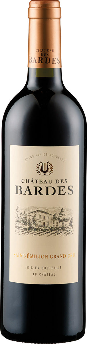 2019 Château des Bardes AOC Saint-Emilion Grand Cru Château des Bardes Bordeaux/France 0.75 L
