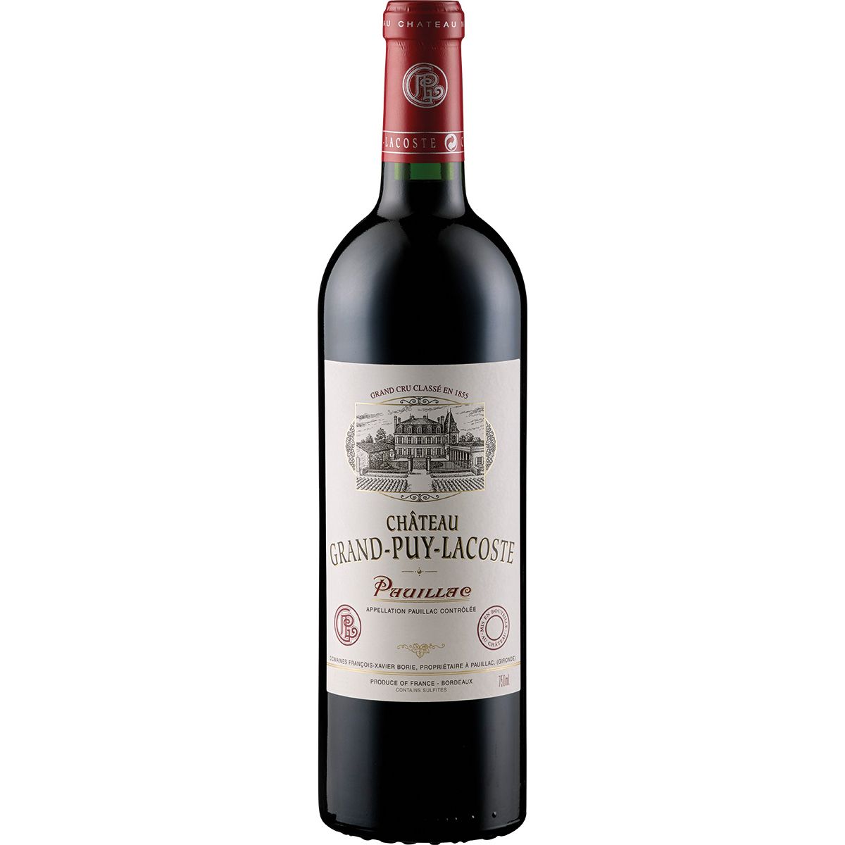 2013 Château Grand Puy Lacoste AOC Pauillac 5° Cru Classé Château Grand Puy Lacoste Bordeaux/Frankreich 0,75 l