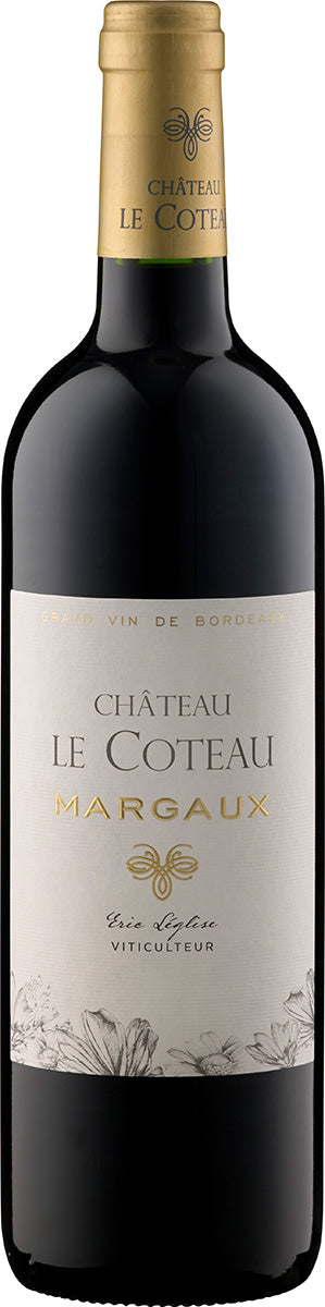 2019 Château le Coteau Margaux AOC Chateau le Coteau Bordeaux/Frankreich 0,75 l
