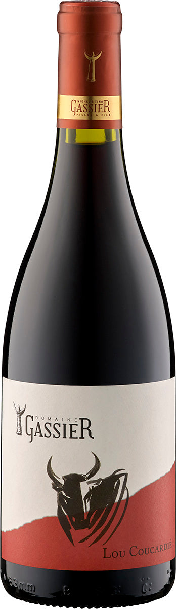 2017 Lou Coucardié Rouge AOP Costières de Nîmes - Organic - Vignobles Michel Gassier Rhône/France 0.75 L