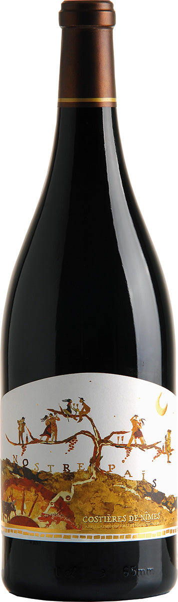 2020 Nostre Païs Rouge AOP Costières de Nîmes - ORGANIC - MG Vignobles Michel Gassier Rhône/France 1.5 l
