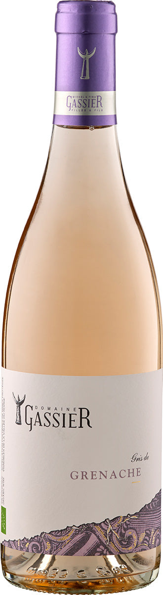 2022 Gris de Grenache Rosé AOC - Organic - Vignobles Michel Gassier Rhône/France 0.75 l
