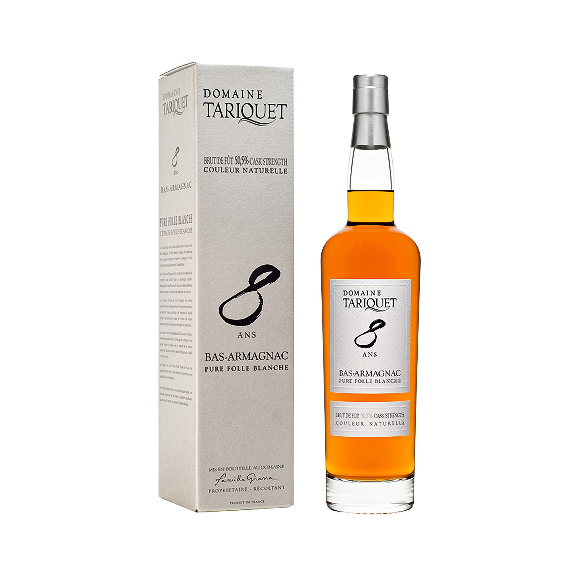 Pure Folle Blanche 8 Years Old - Domaine Tariquet - Bas-Armagnac, France