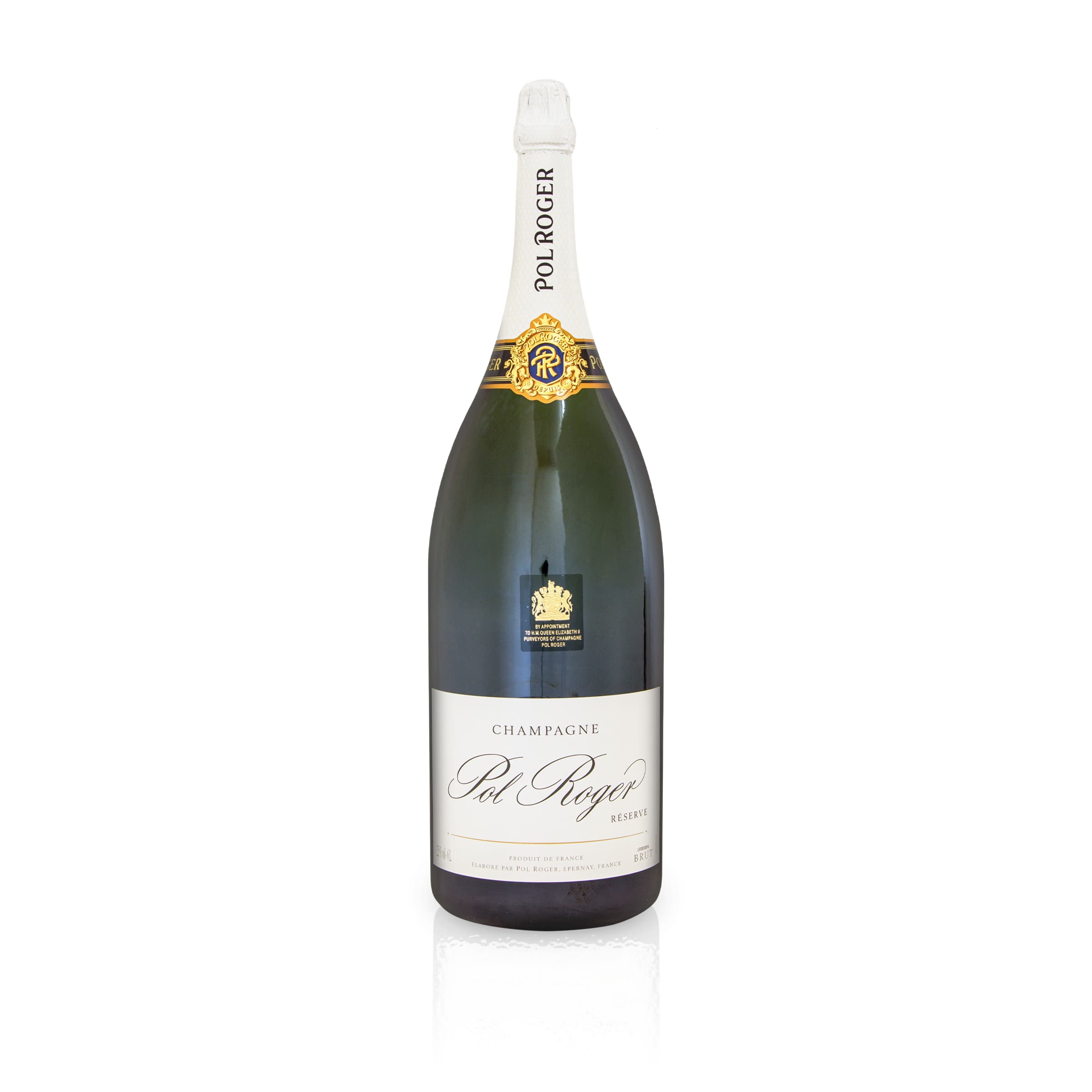 Brut Réserve 6L (Methuselah) in Wooden Box - Champagne Pol Roger - Champagne, France