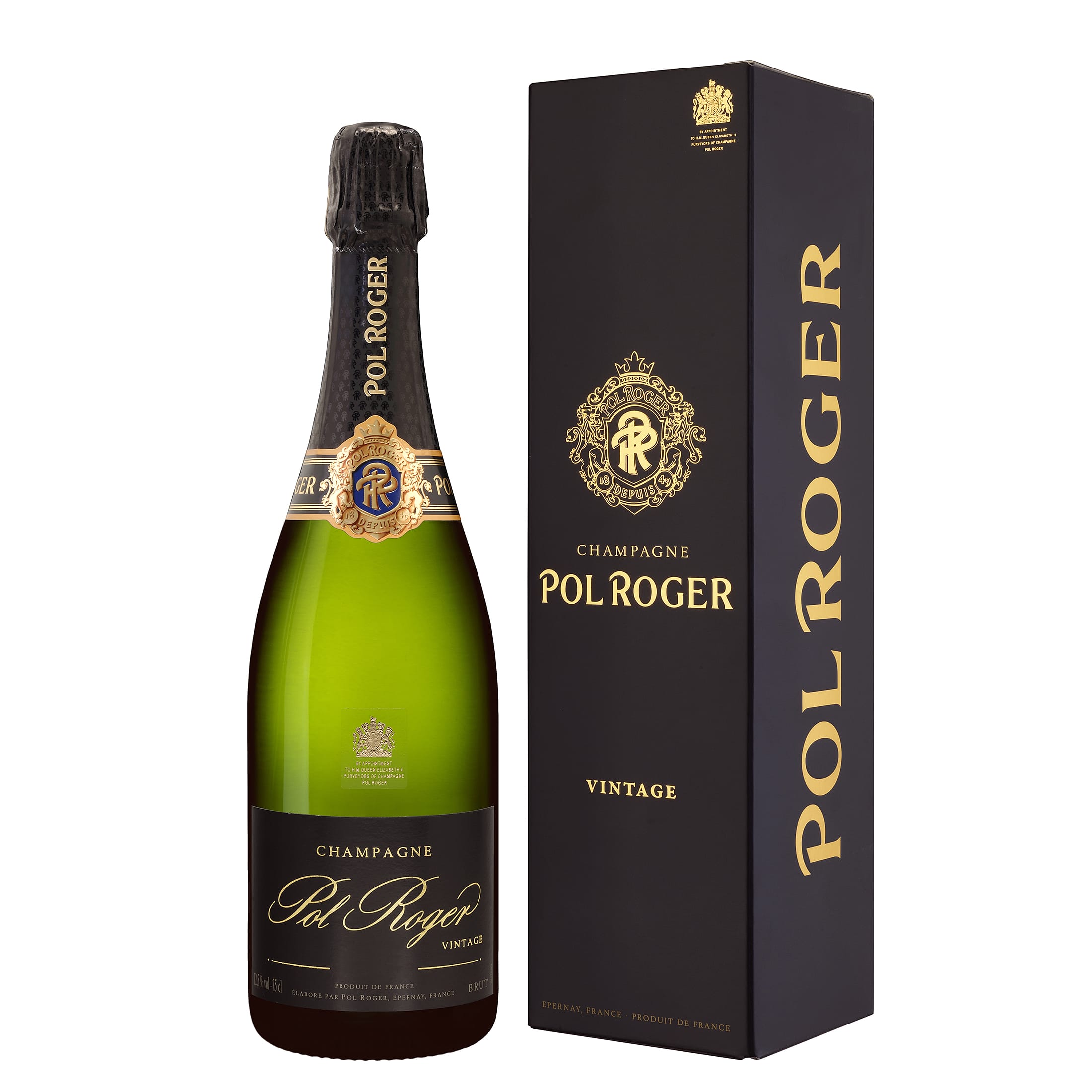 Brut Vintage 2015 0,75L in Geschenkbox - Champagne Pol Roger - Champagne, Frankreich