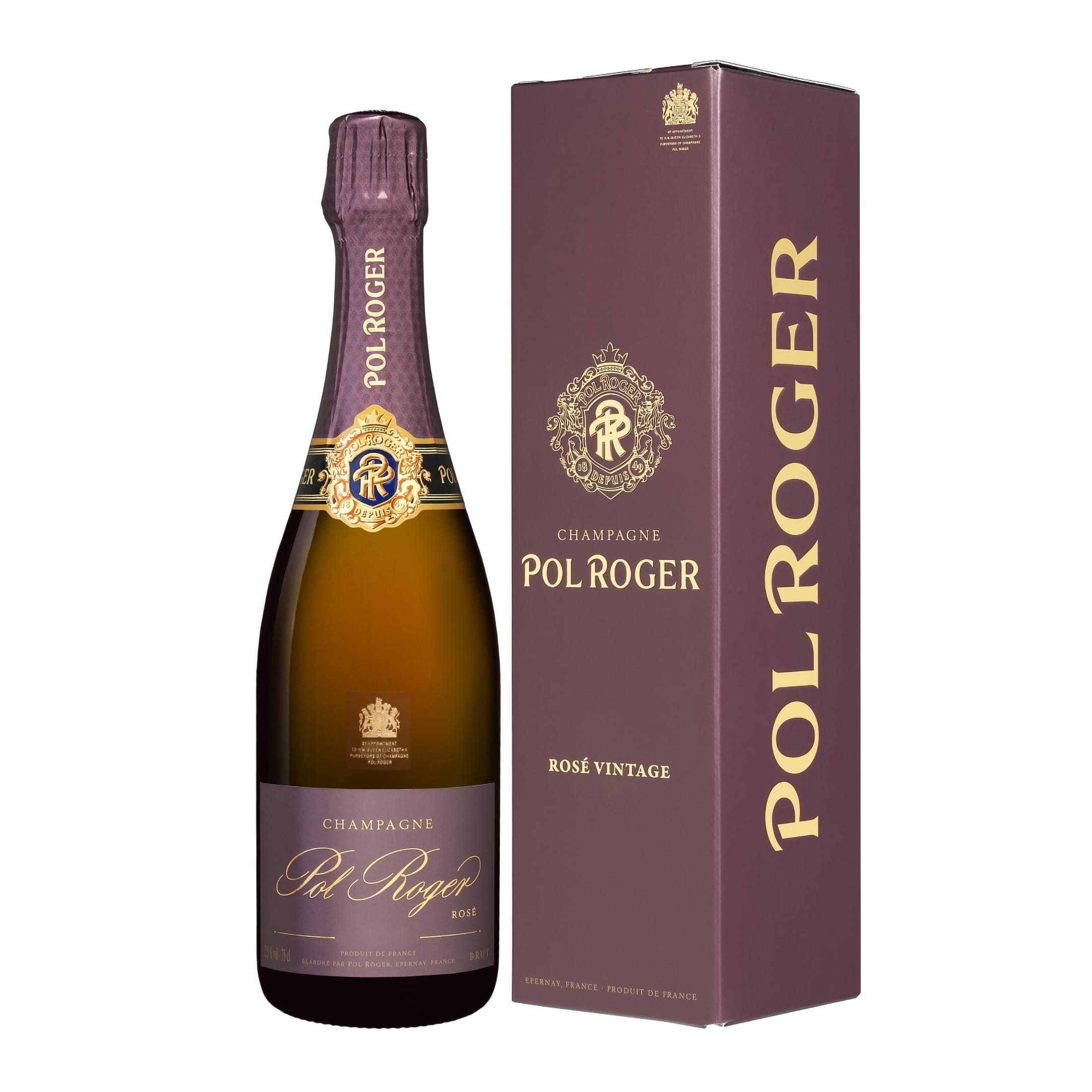 Champagne Pol Roger Rosé Vintage 2009 inkl. Etui 0,75L
