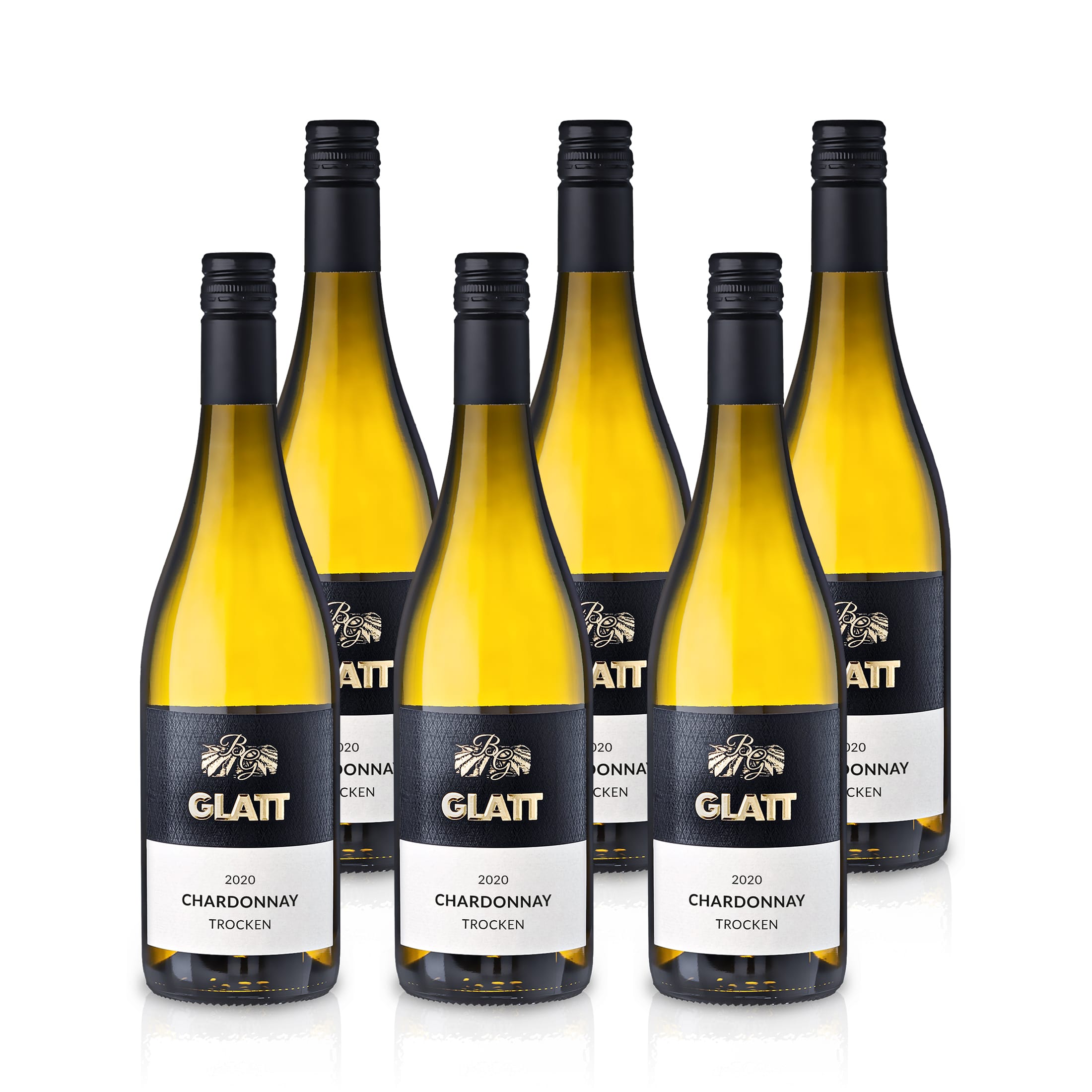 2020 Chardonnay Dry White Wine • Smooth • Quality Wine from Kaiserstuhl/Baden, Germany