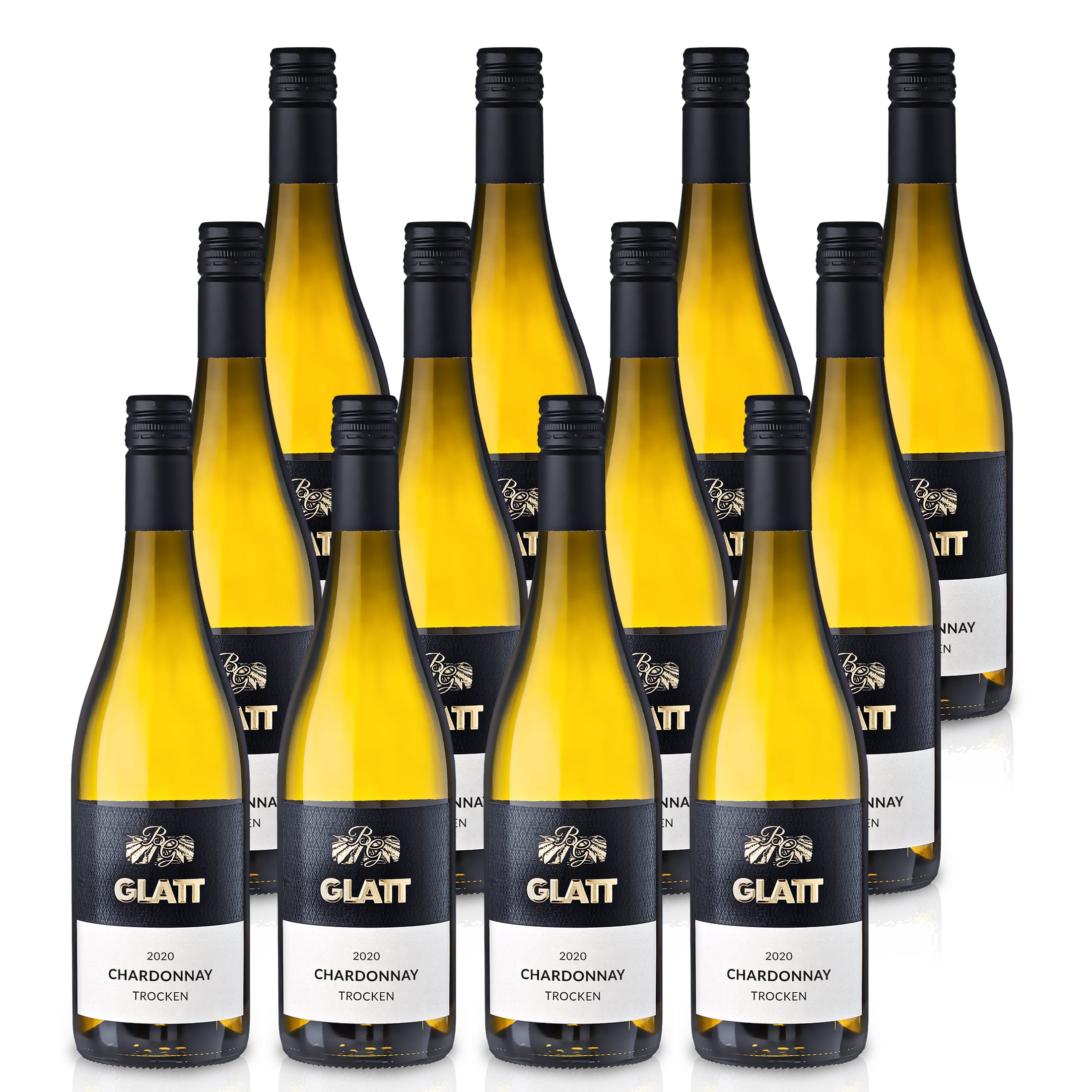 2020 Chardonnay Dry White Wine • Smooth • Quality Wine from Kaiserstuhl/Baden, Germany