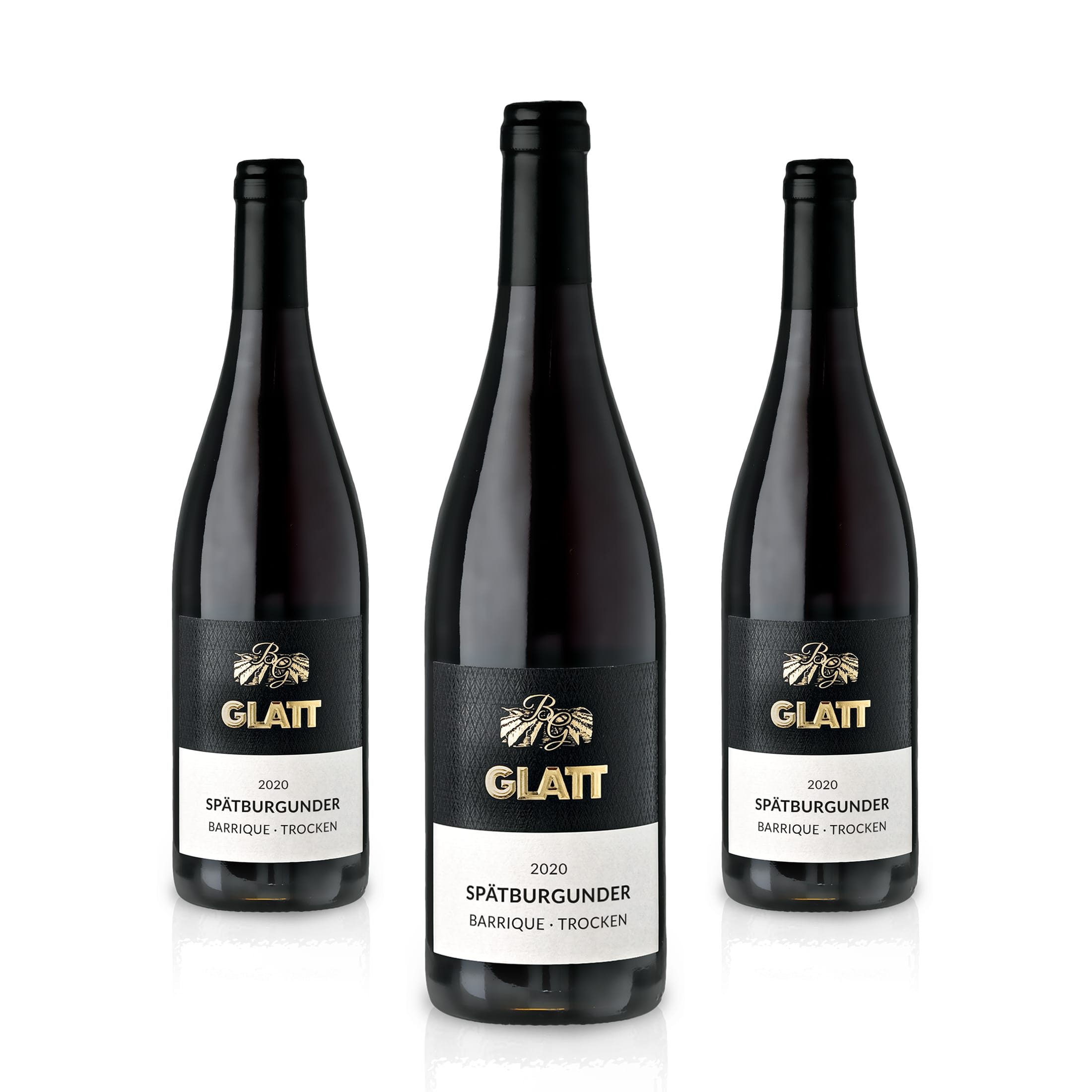 2020 Pinot Noir Barrique Dry Red Wine • GLATT • Quality Wine from Kaiserstuhl/Baden, Germany