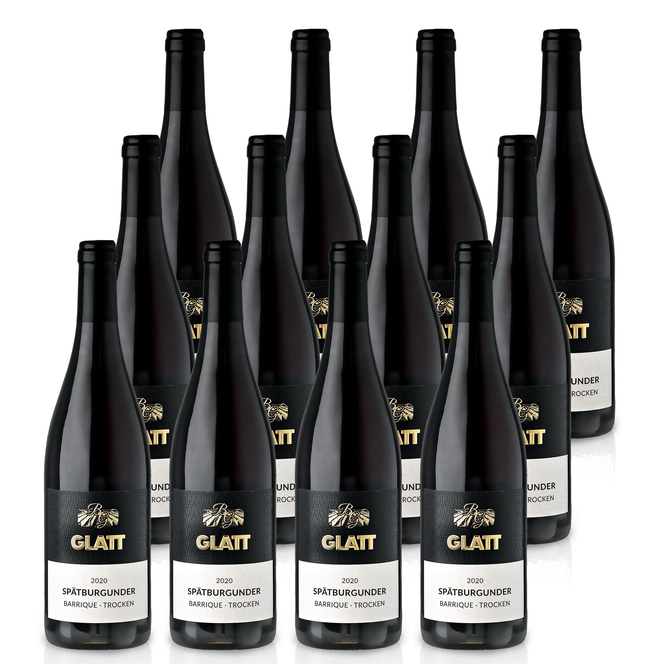 2020 Pinot Noir Barrique Dry Red Wine • GLATT • Quality Wine from Kaiserstuhl/Baden, Germany