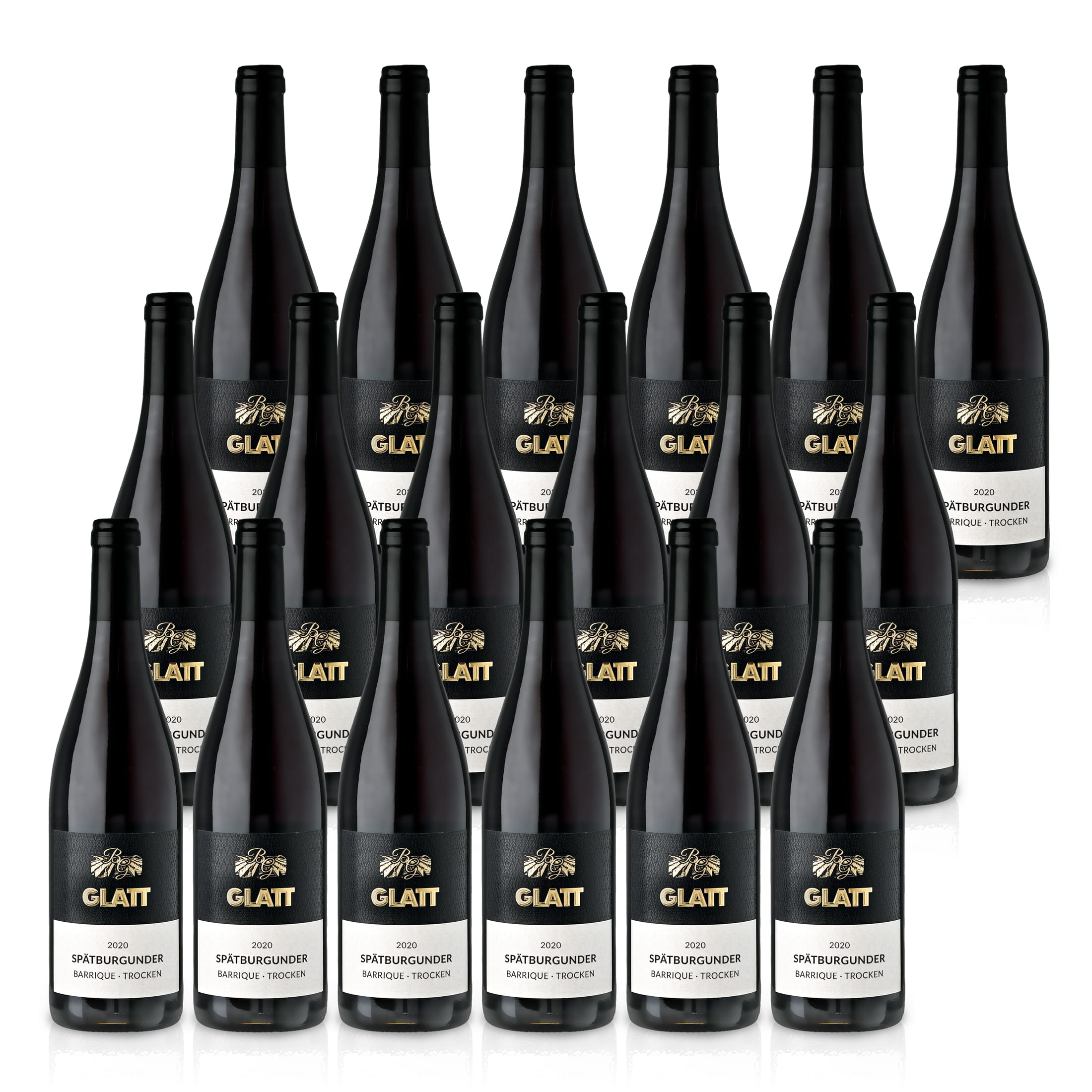2020 Pinot Noir Barrique Dry Red Wine • GLATT • Quality Wine from Kaiserstuhl/Baden, Germany