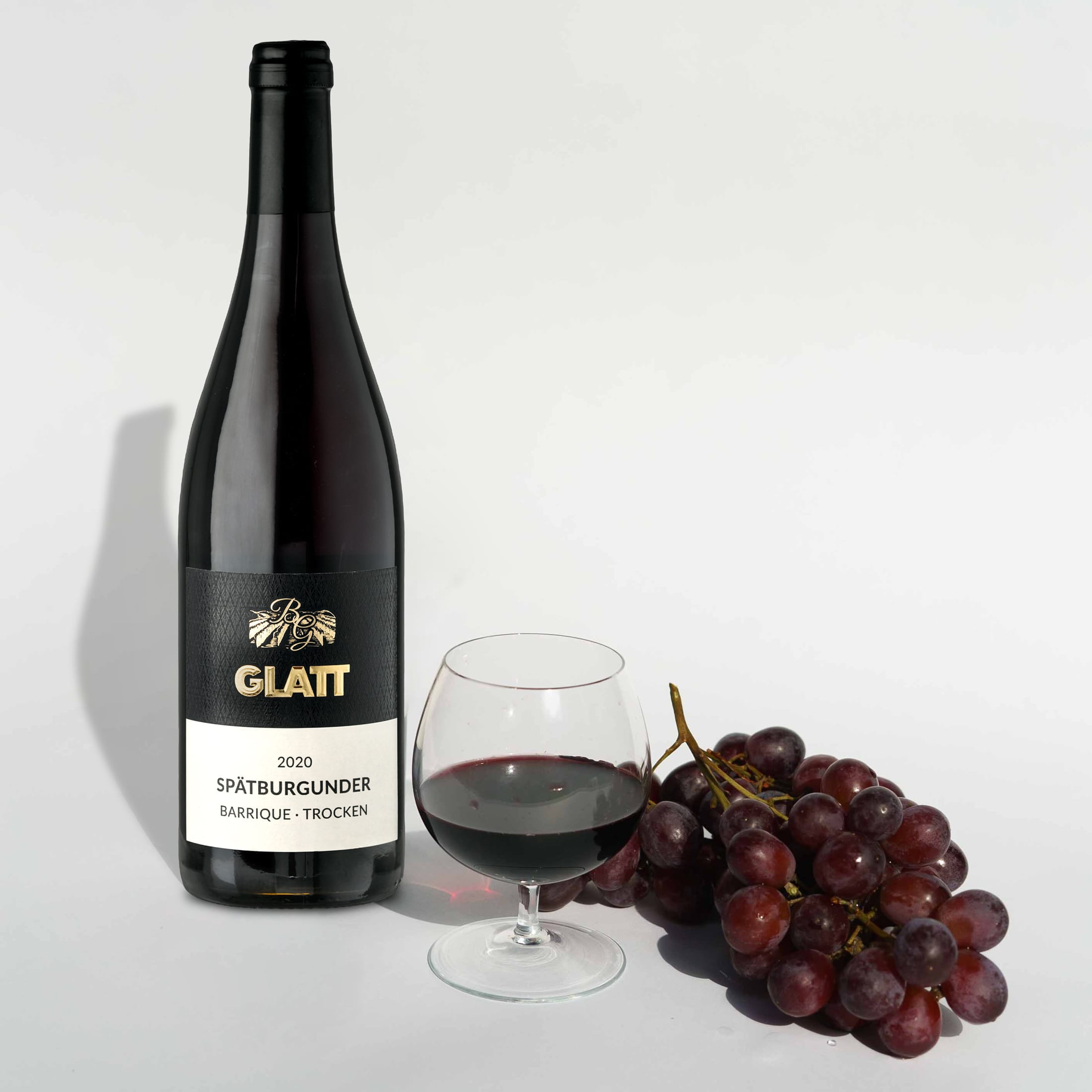2020 Pinot Noir Barrique Dry Red Wine • GLATT • Quality Wine from Kaiserstuhl/Baden, Germany