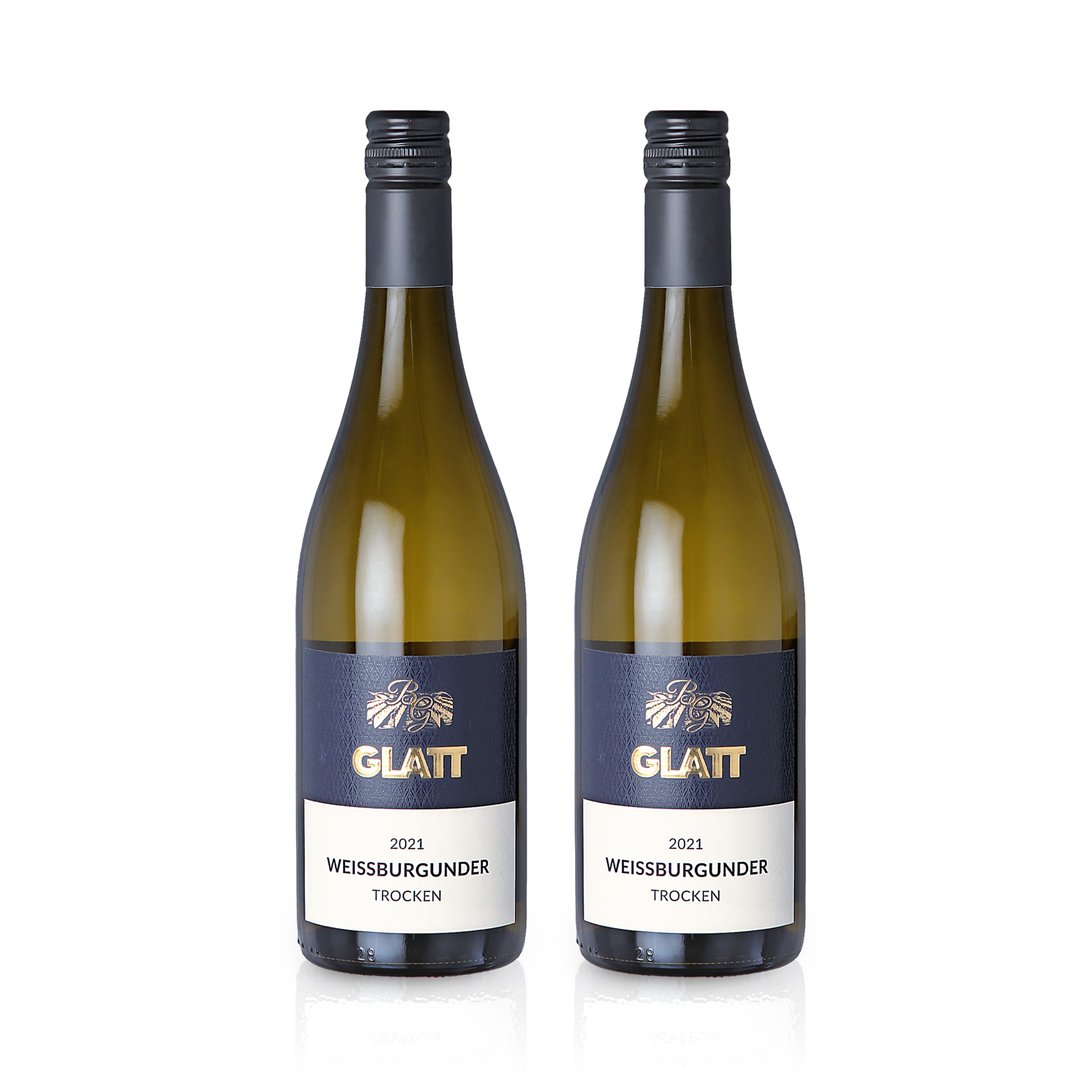 2021 Pinot Blanc Dry White Wine • GLATT • Quality Wine from Kaiserstuhl/Baden, Germany
