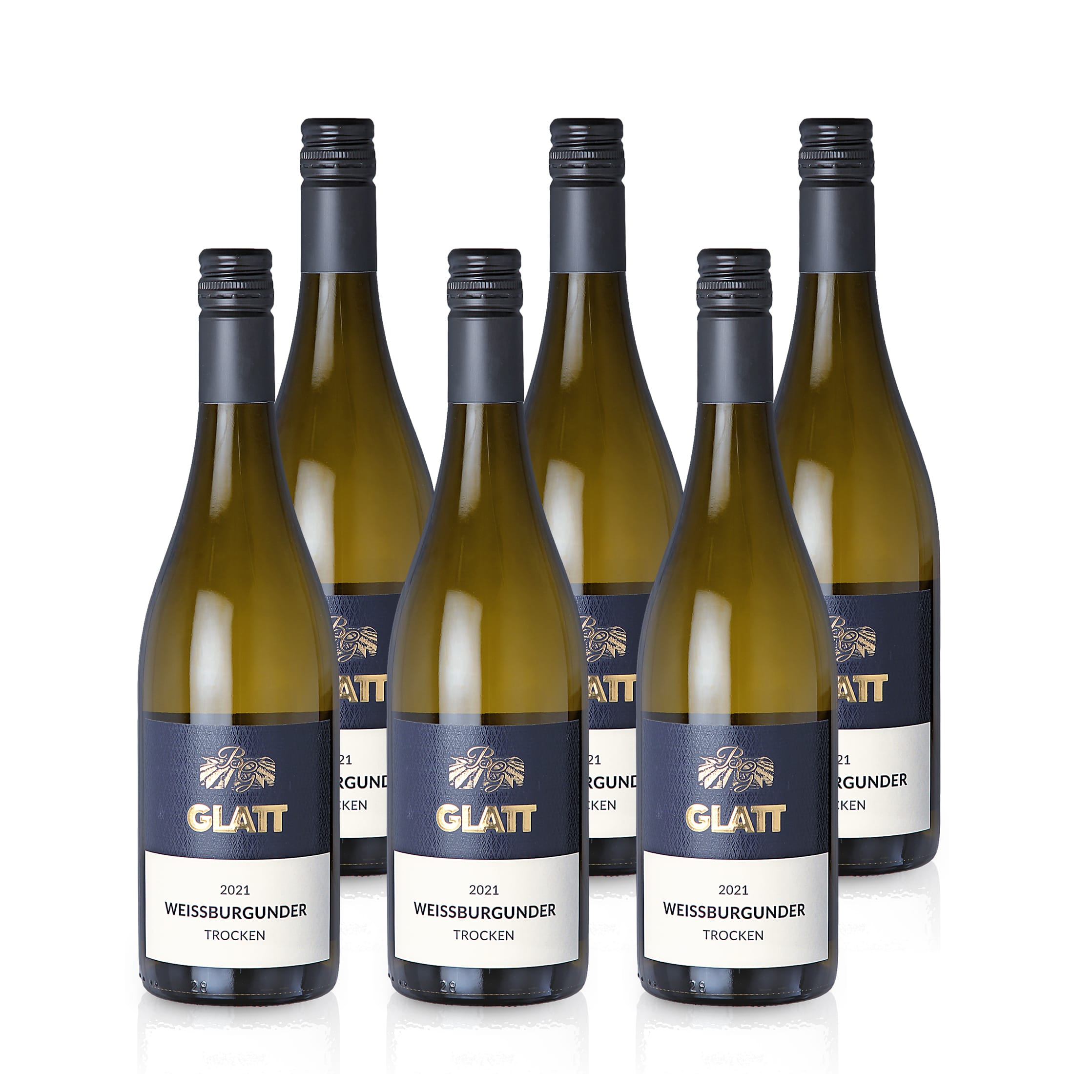 2021 Pinot Blanc Dry White Wine • GLATT • Quality Wine from Kaiserstuhl/Baden, Germany