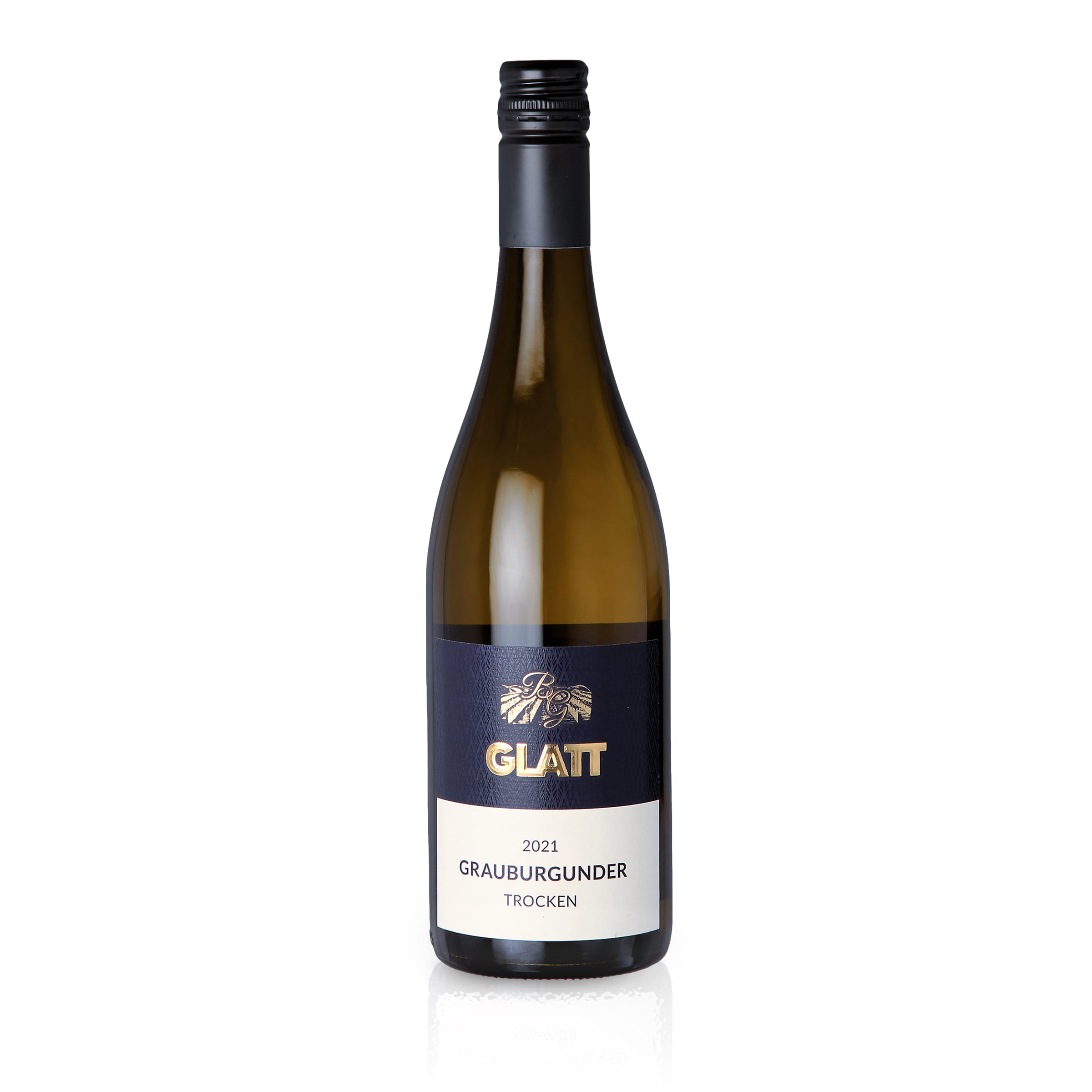 2021 Grauburgunder Weißwein trocken • GLATT • Qualitätswein vom Kaiserstuhl/Baden, Deutschland