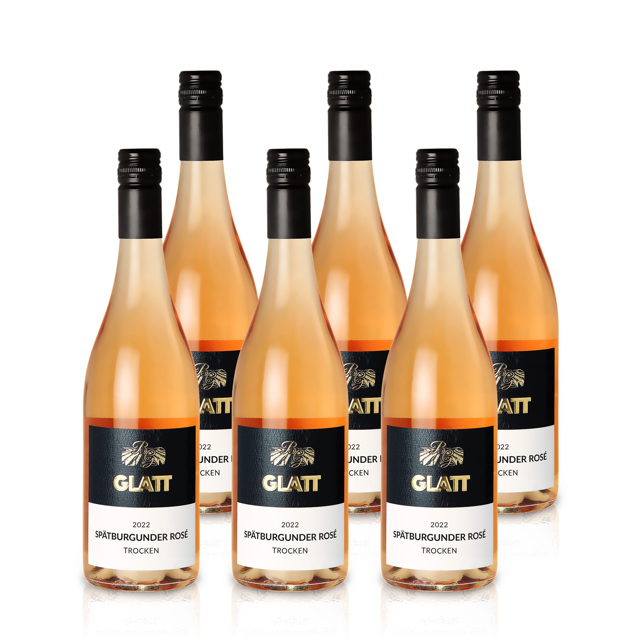 2022 Spätburgunder Rosé Dry Wine • GLATT • Quality Wine from Kaiserstuhl/Baden, Germany