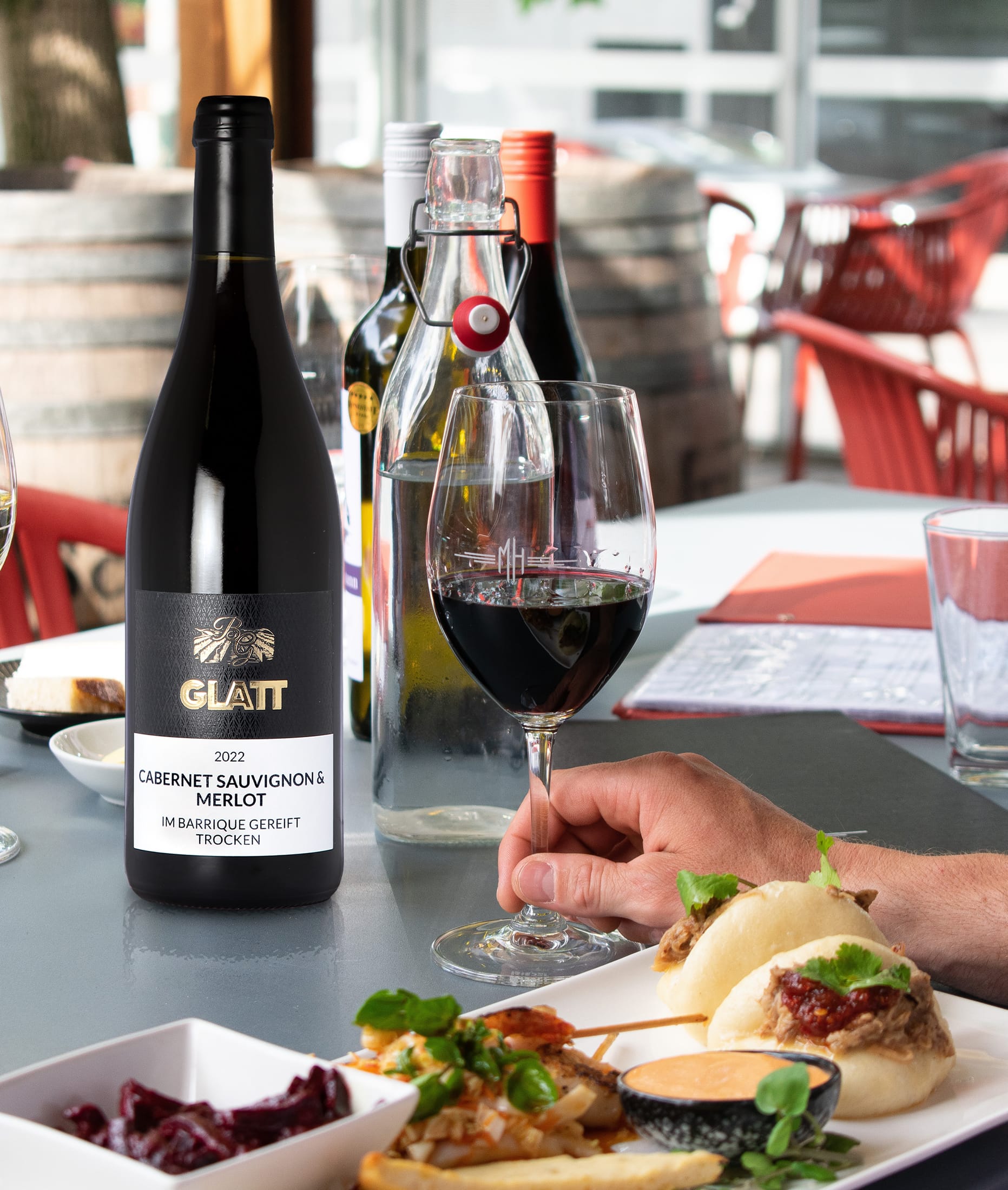 2022 Cabernet Sauvignon & Merlot Barrique Dry Red Wine • GLATT • Quality Wine from Kaiserstuhl/Baden, Germany
