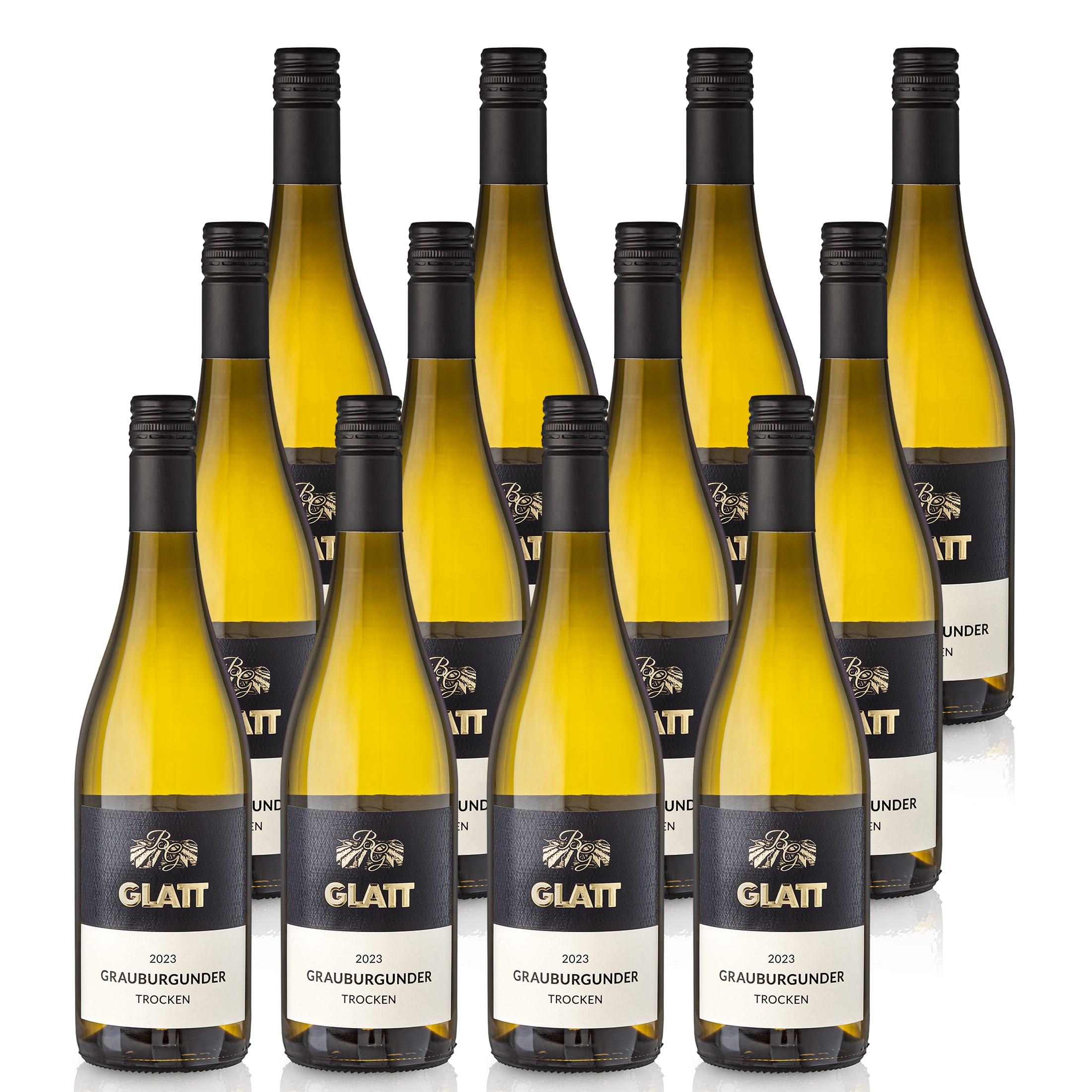 2023 Pinot Gris Dry White Wine • GLATT • Quality Wine from Kaiserstuhl/Baden, Germany