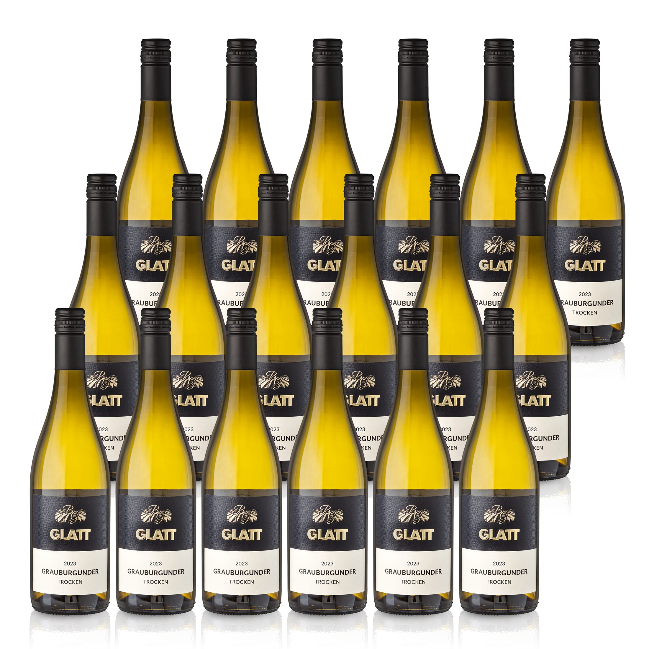 2023 Pinot Gris Dry White Wine • GLATT • Quality Wine from Kaiserstuhl/Baden, Germany