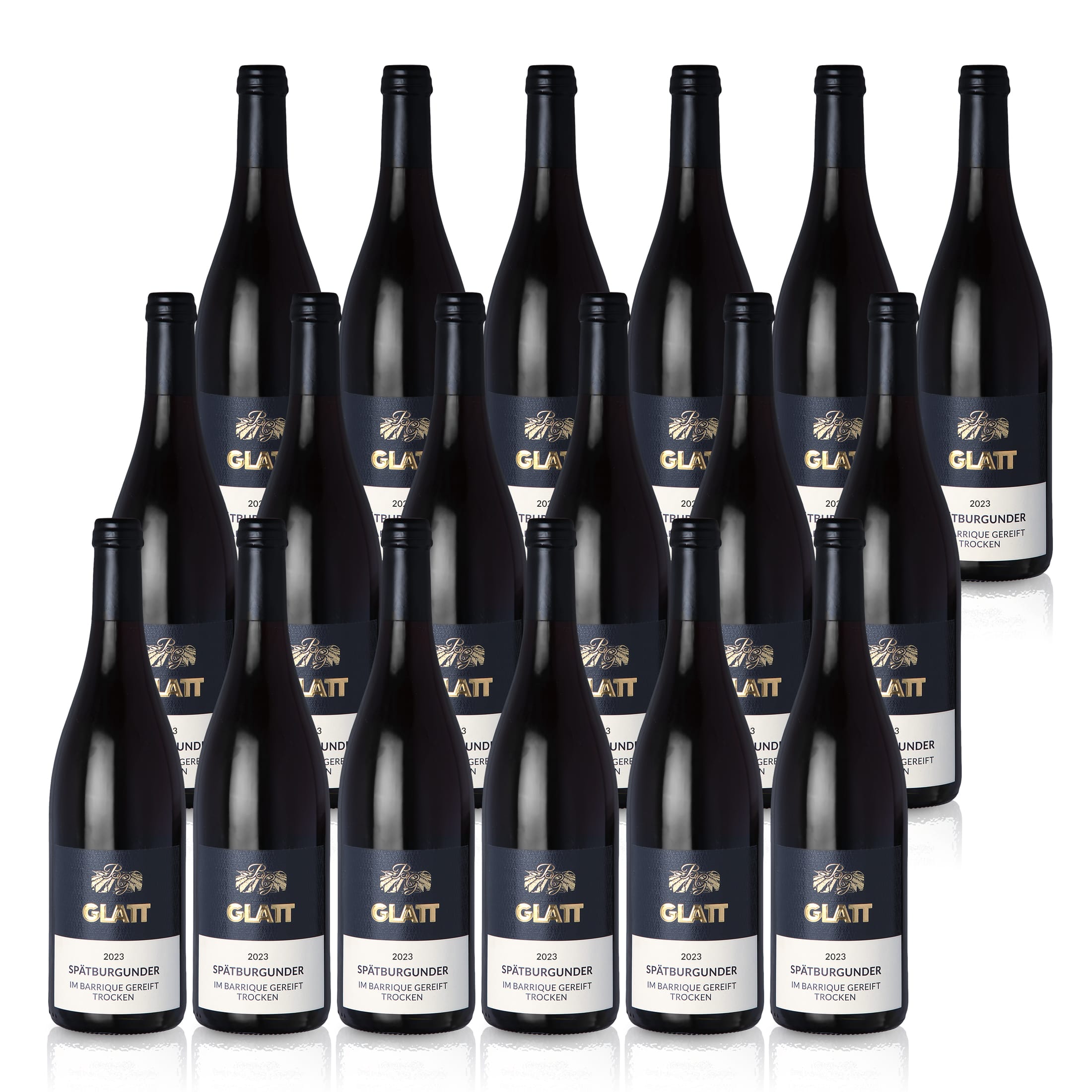 2023 Spätburgunder Barrique Dry Red Wine • GLATT • Quality Wine from Kaiserstuhl/Baden, Germany