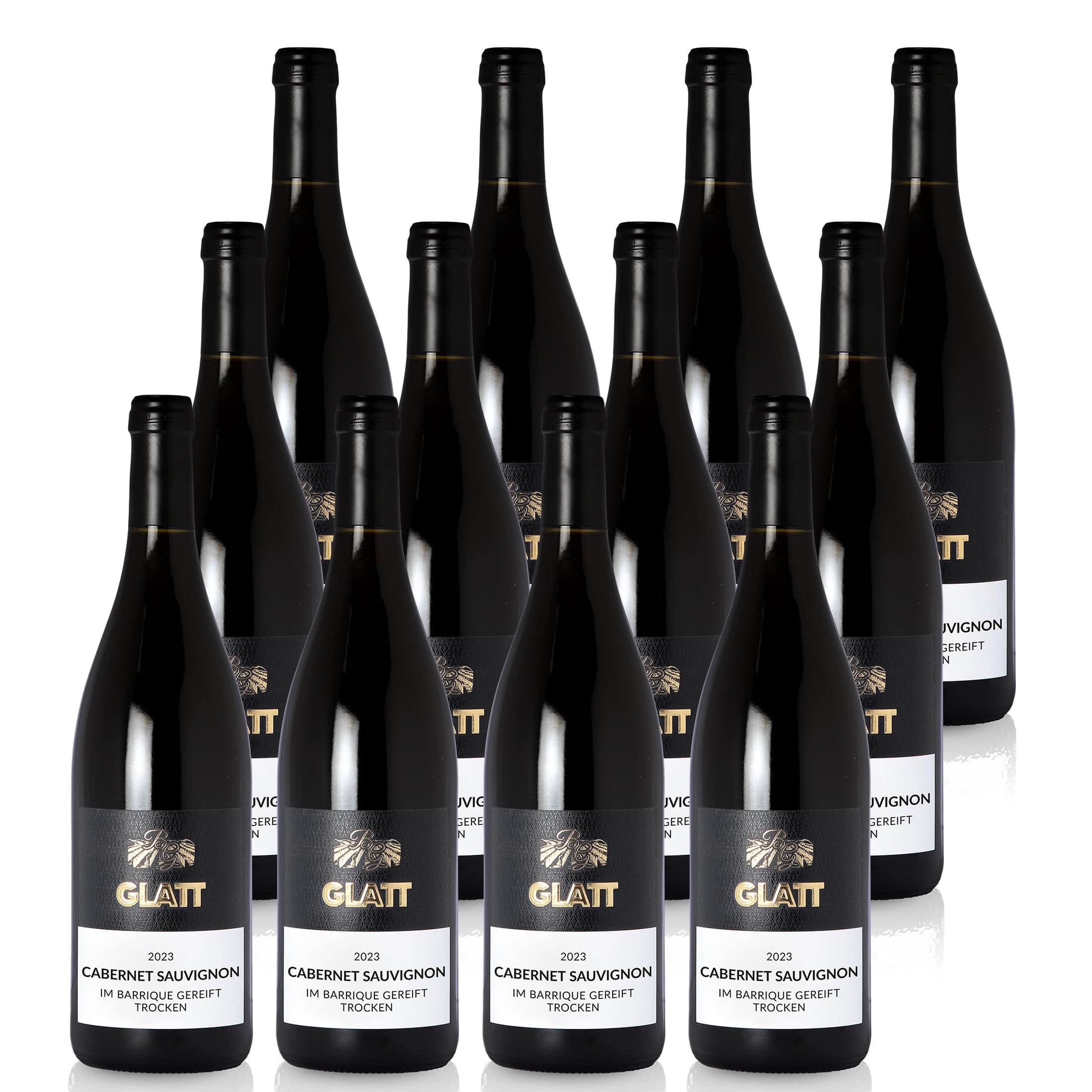 2023 Cabernet Sauvignon Barrique Dry Red Wine • GLATT • Quality Wine from Kaiserstuhl/Baden, Germany