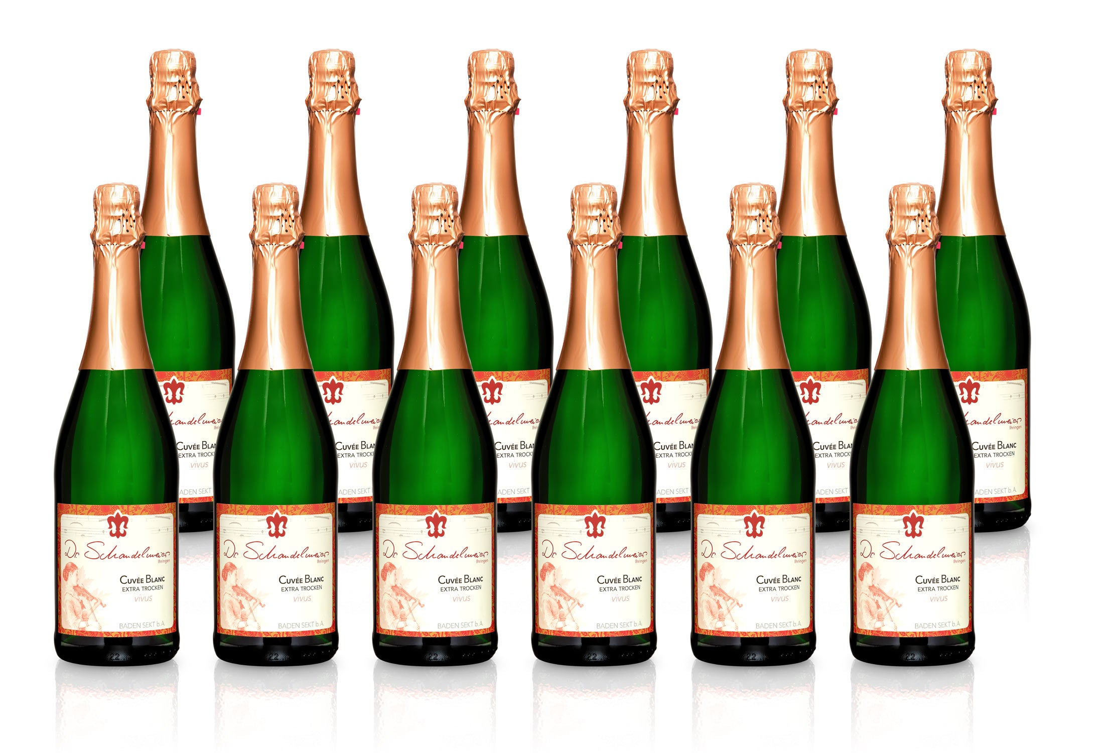 Sparkling Wine Cuvée Blanc extra-dry - Dr. Schandelmeier Winery