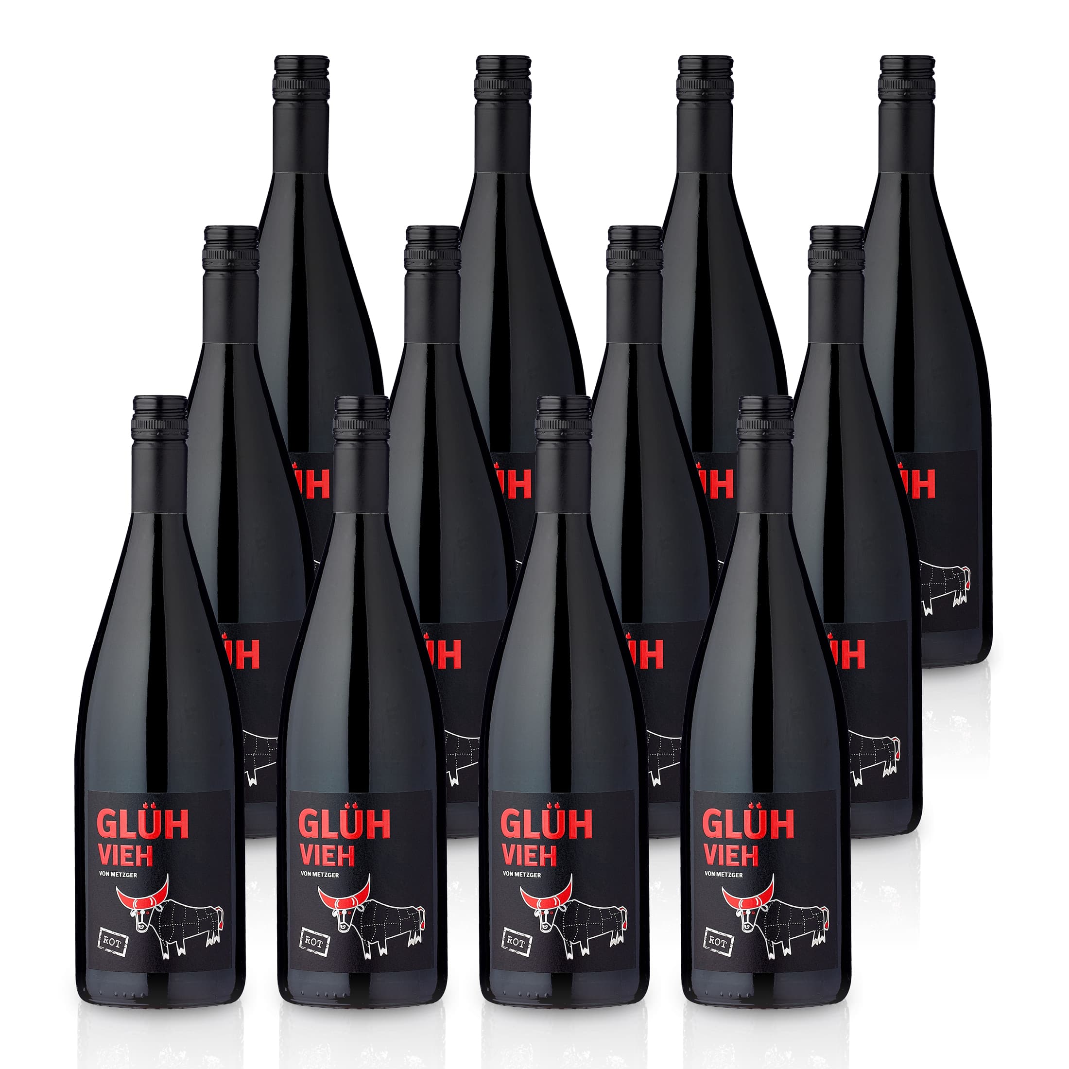 GLÜHVIEH Glühwein Rot Pfalz - Weingut Metzger