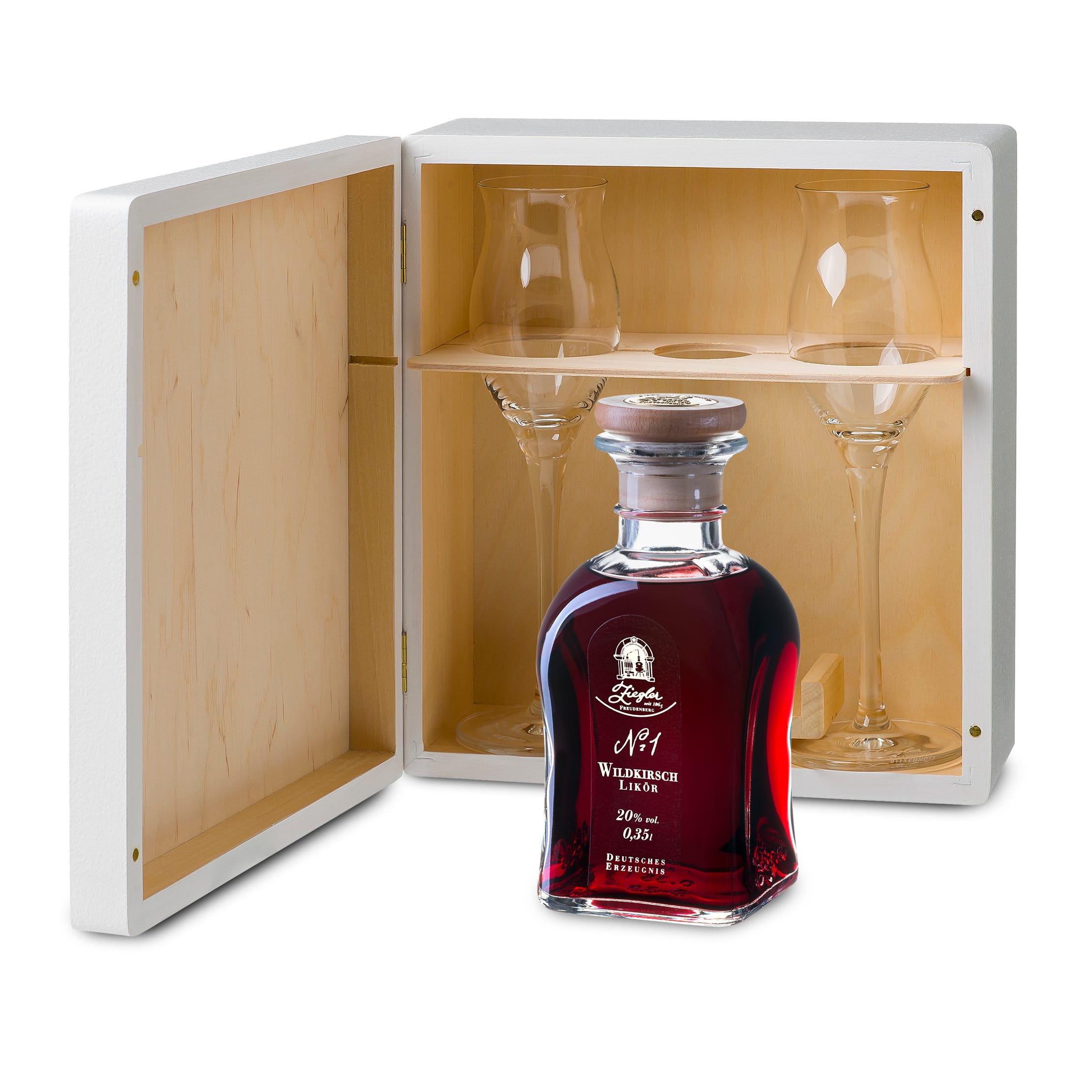 Wildkirsch Nr. 1 Likör - Brennerei Ziegler, 0,35l