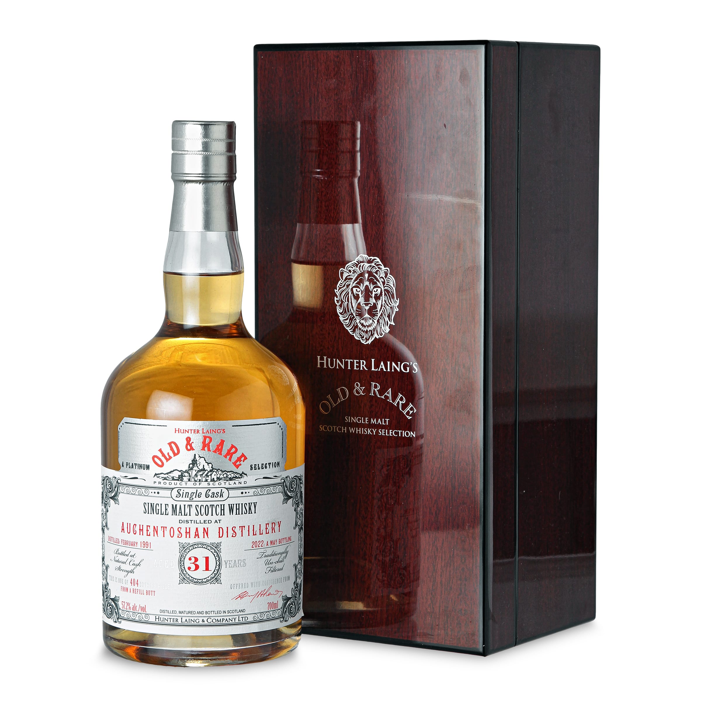 Auchentoshan 1991/2022 - 31 Jahre - 57,2 % Vol. - Hunter Laing - Old & Rare - OAR0446