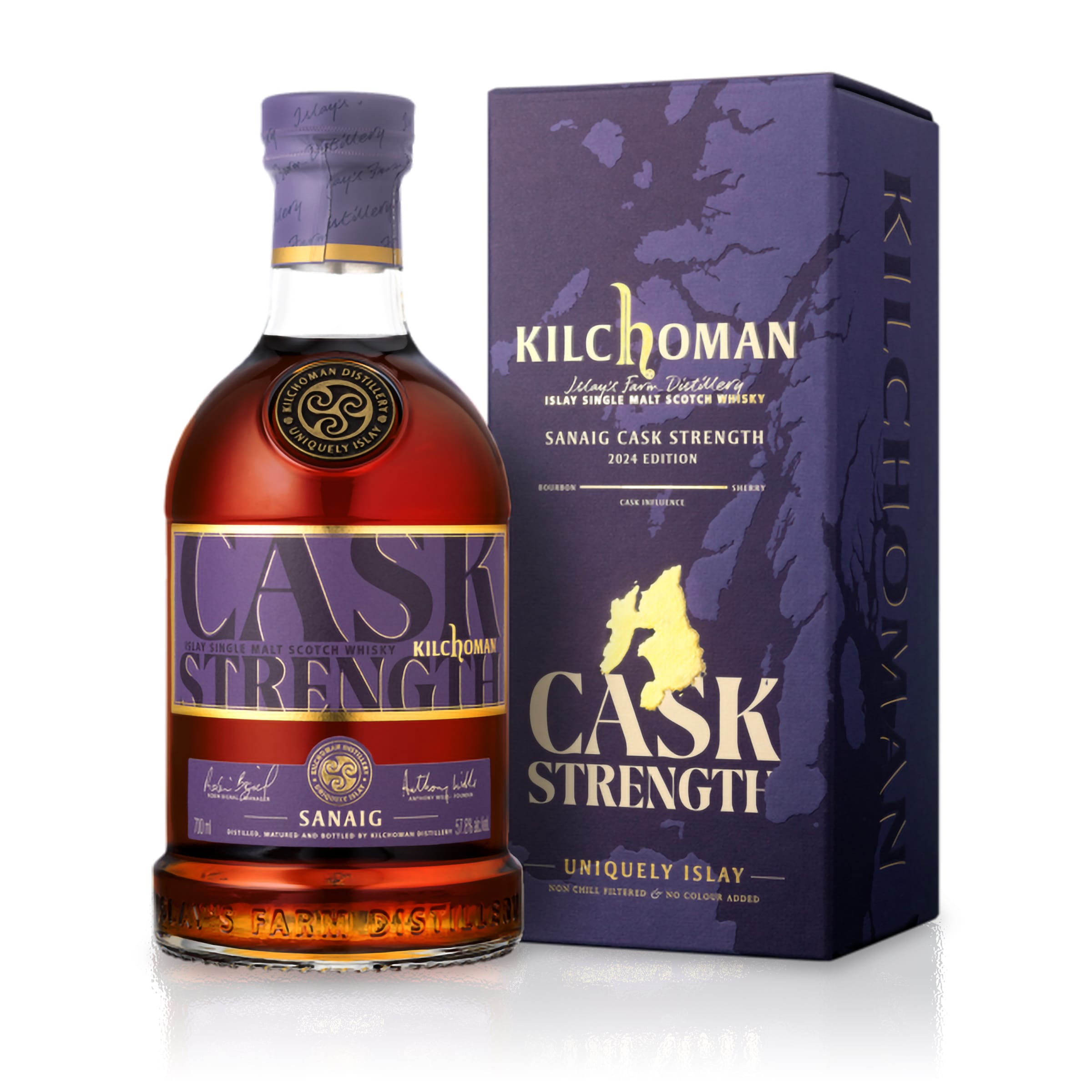 Kilchoman Sanaig Cask Strength Limited Edition 57.8% Islay Single Malt Scotch Whisky