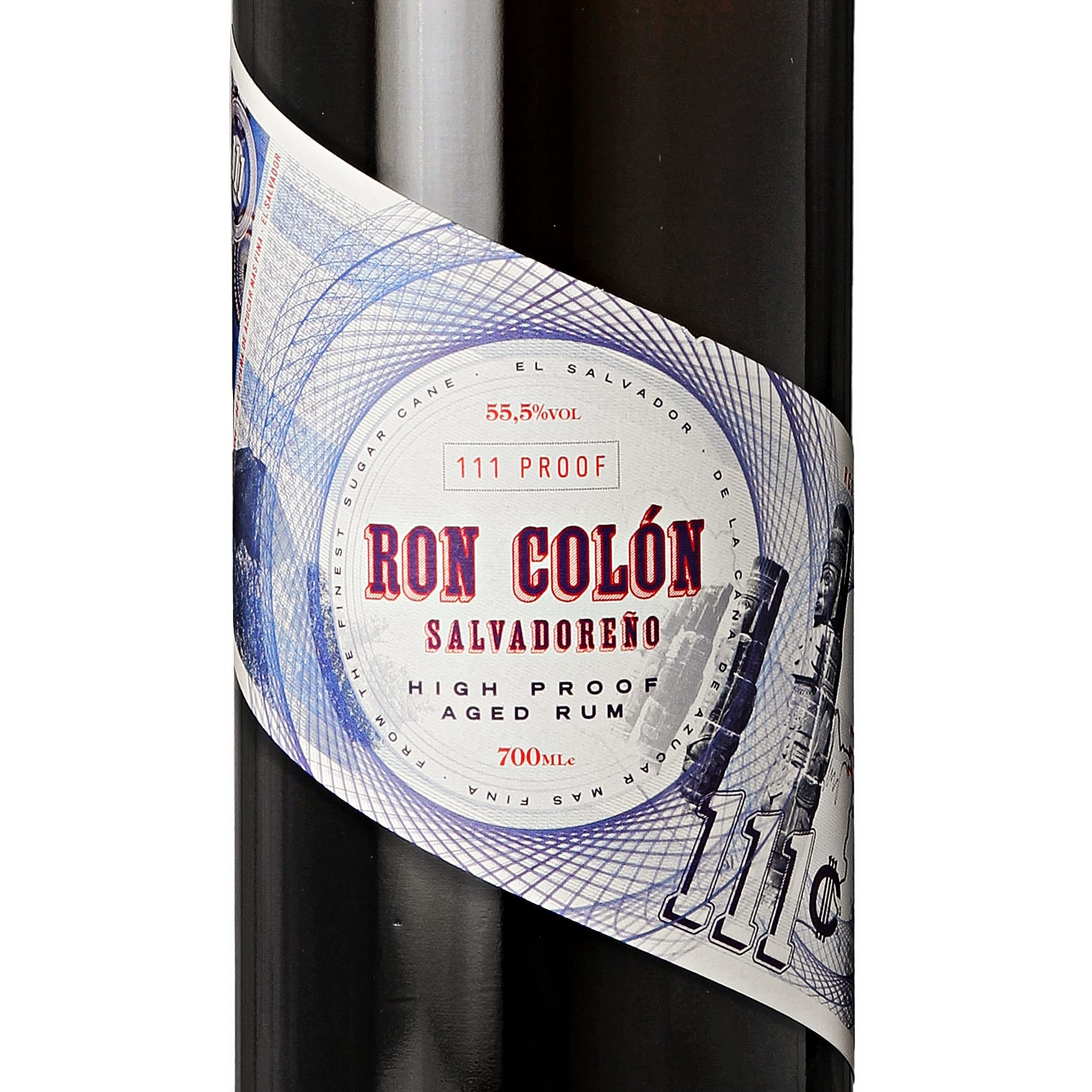 Ron Colón Salvadoreño High Proof Dark Aged Rum 55.5%