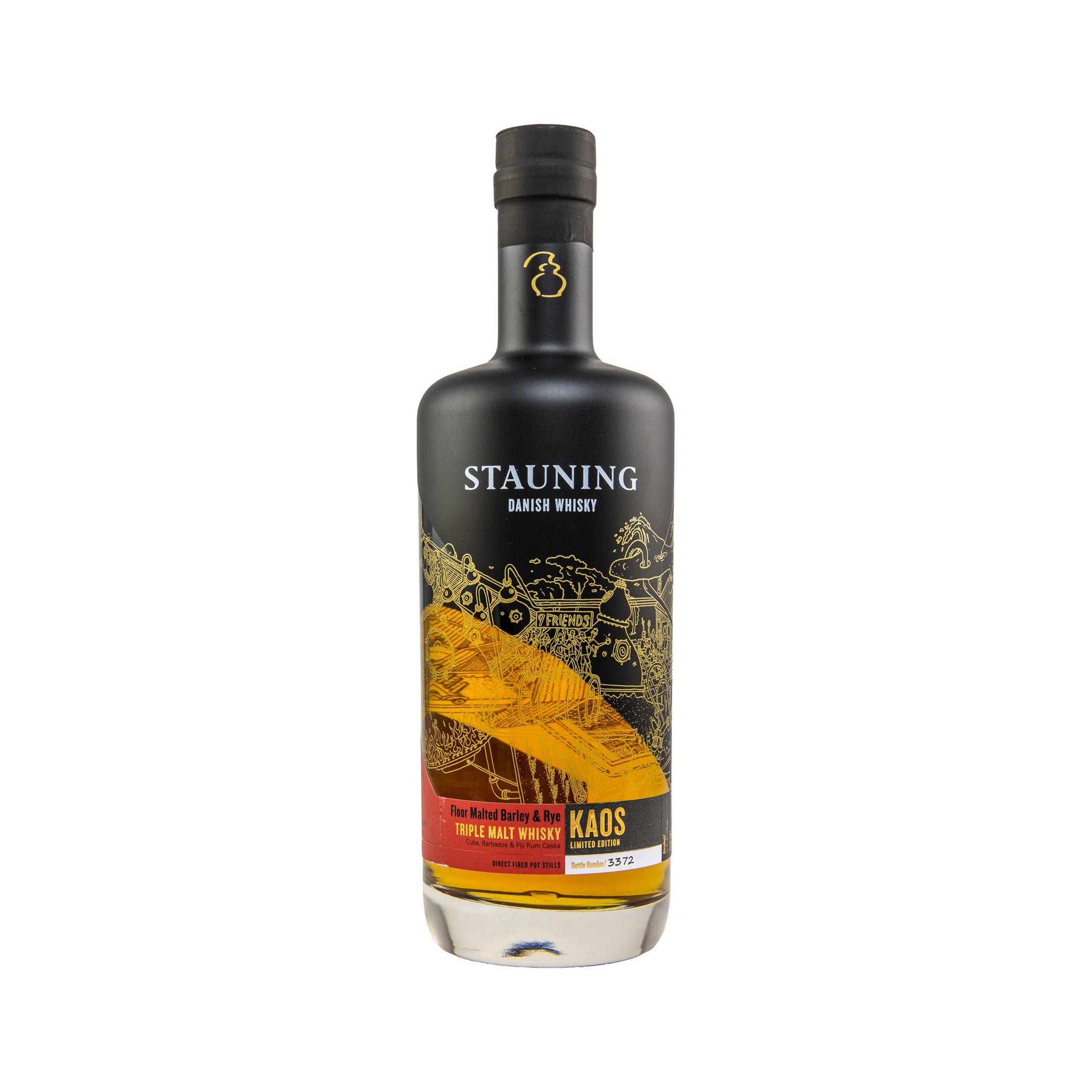 Stauning KAOS 2017/2022 aus dem Rumfass - 4 Jahre - Limited Edition - Danish Whisky
