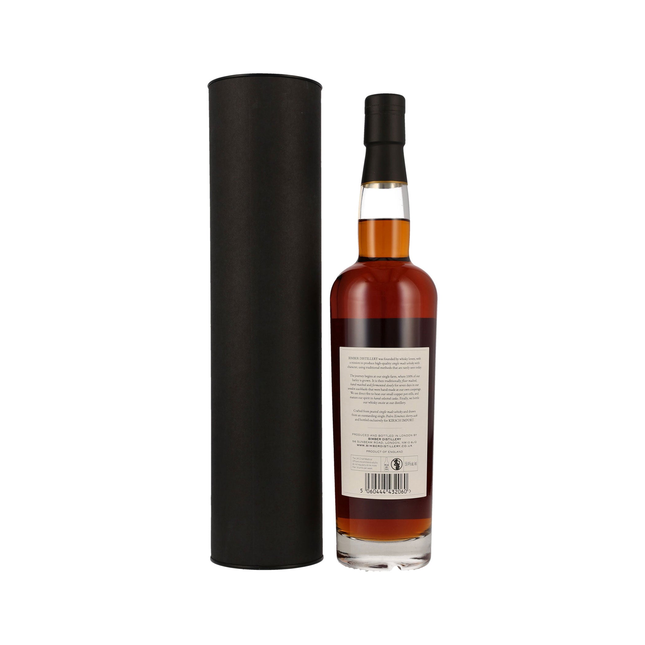 Bimber Pedo Ximénez Sherry Cask #458 – Peated Single Malt London WhiskyGermany Edition 2023