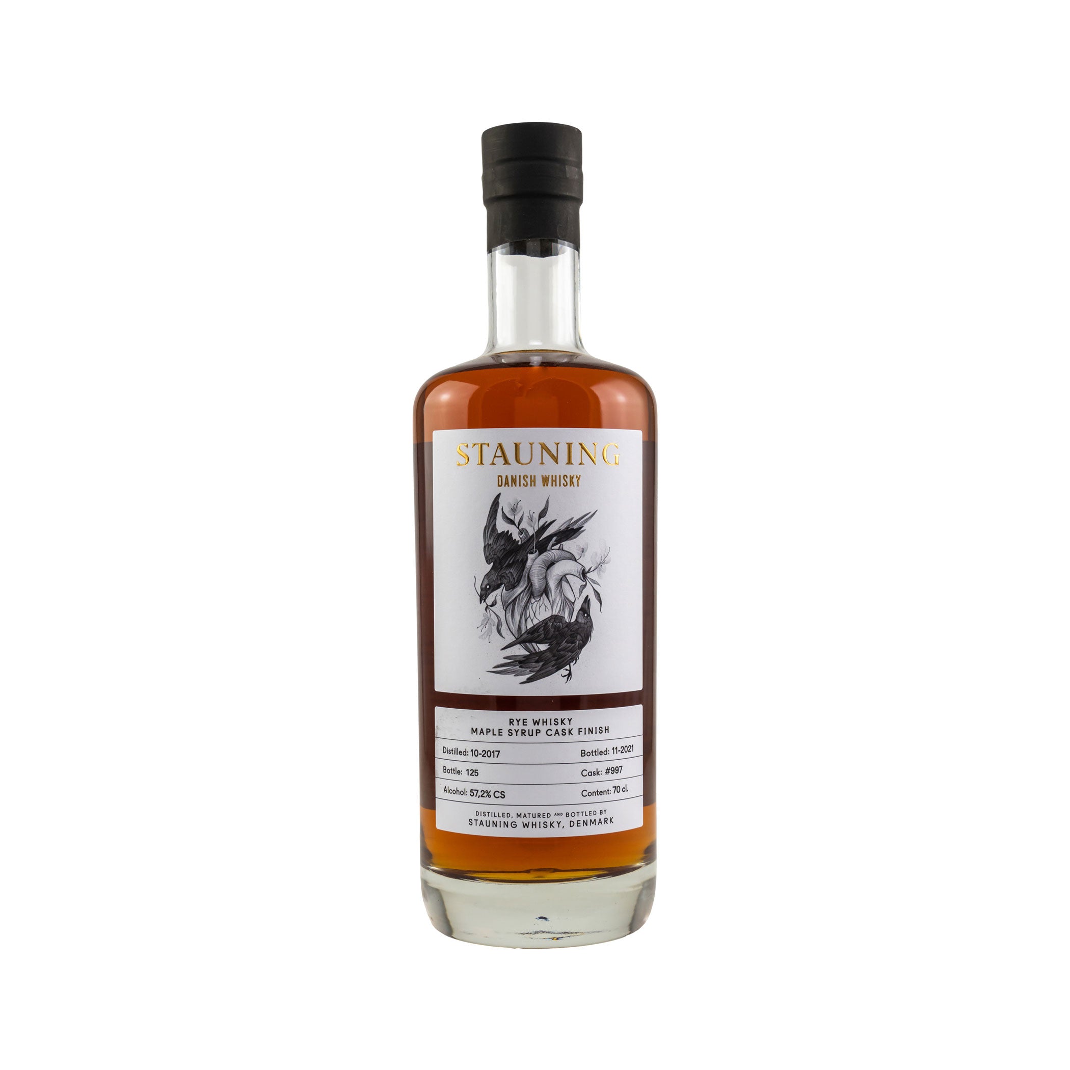 Stauning 2017/2021 - 4 Jahre - Rye Maple Syrup Finish - Single Cask #997