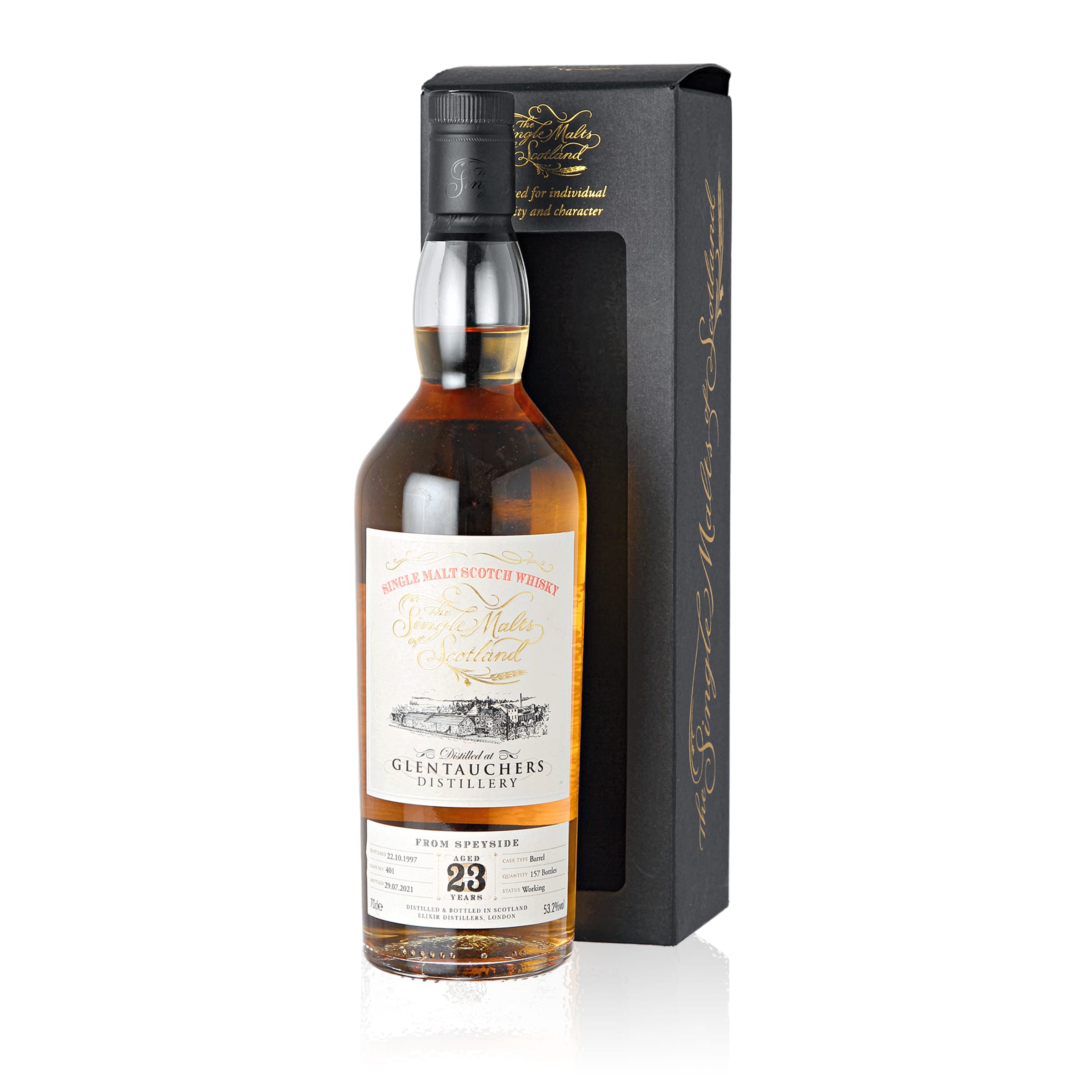Glentauchers 1997/2021 - 23 Years Old - #401 The Single Malts of Scotland (SMoS)