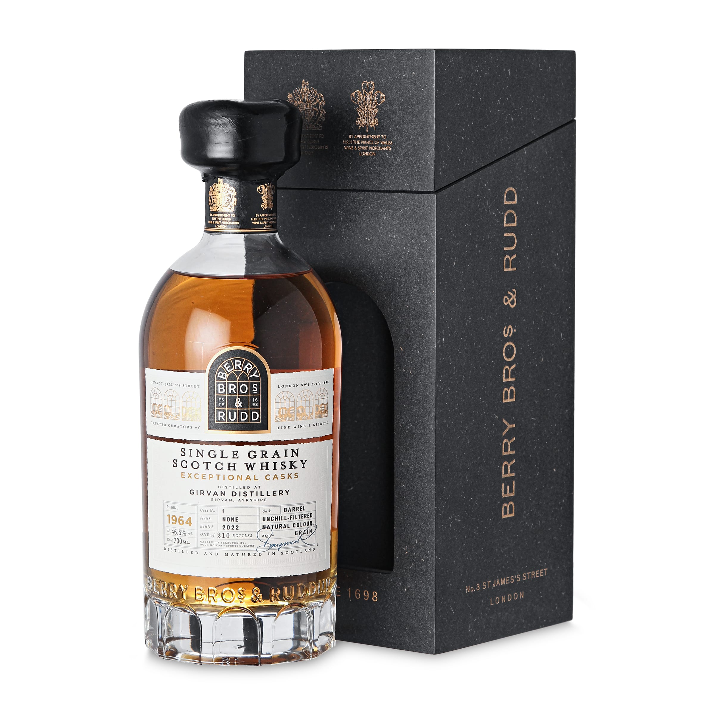 Girvan 1964/2022 Cask #1 - Berry Bros. & Rudd