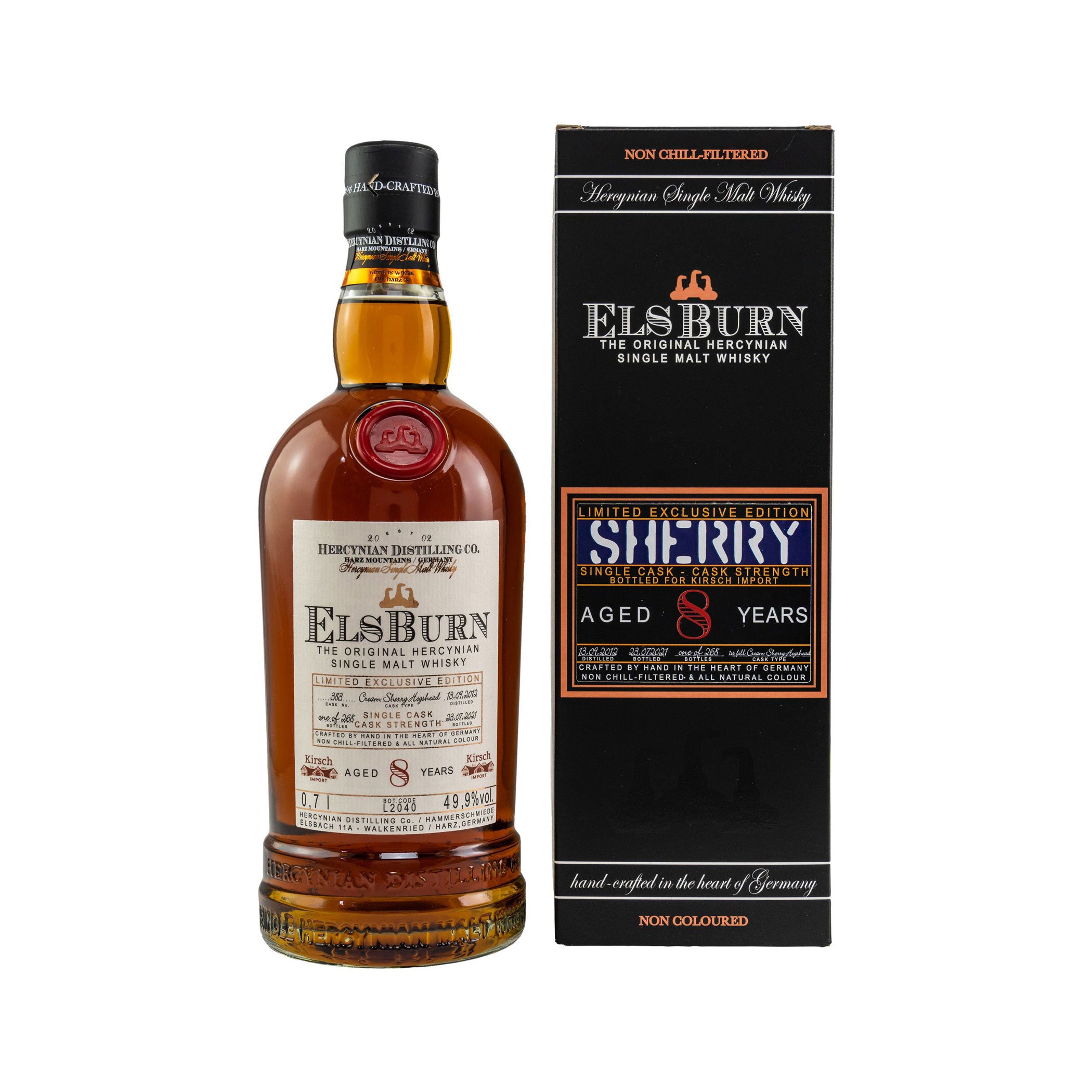 Elsburn 8 Years Old 2012 - 2021 Cream Sherry Hogshead
