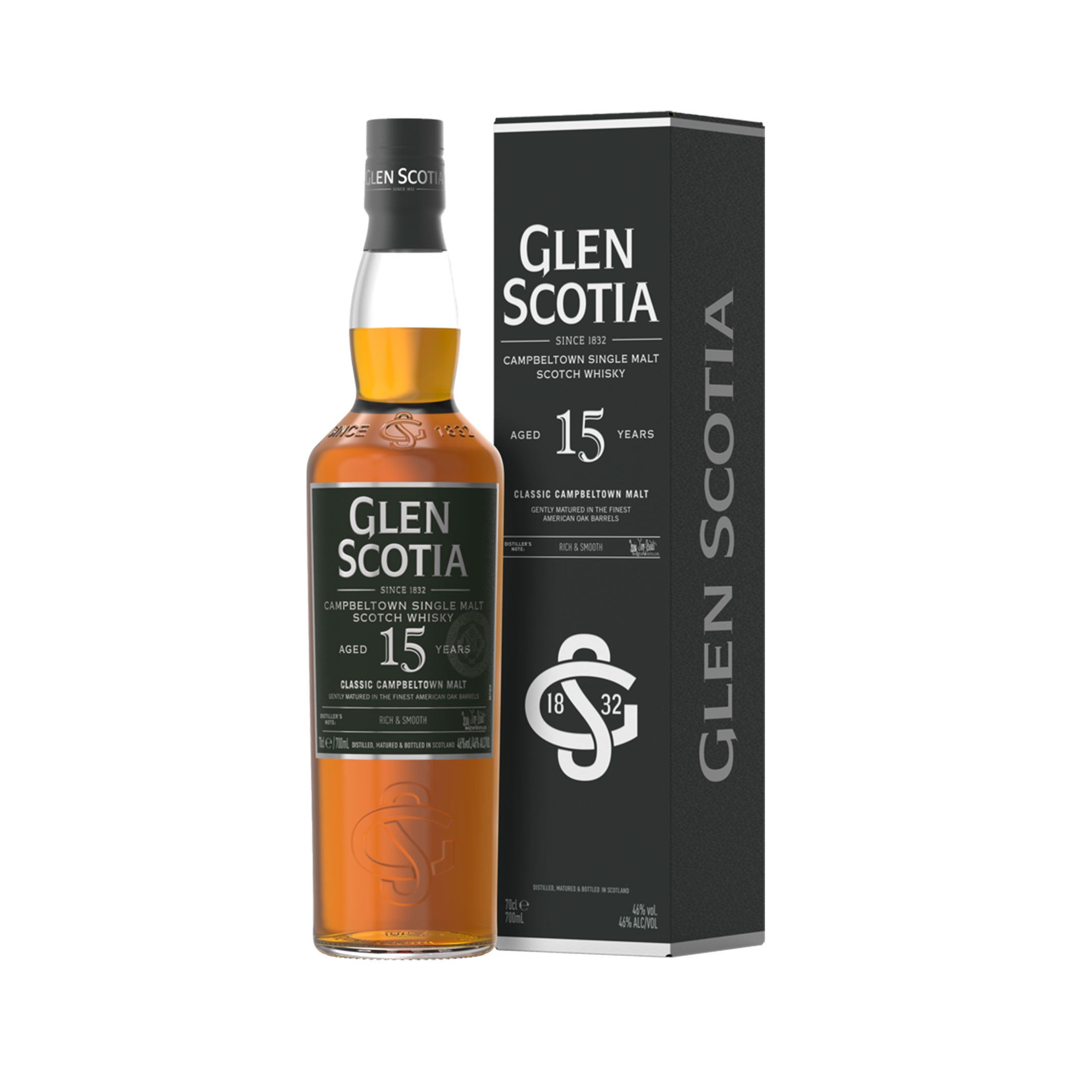 Springbank 15 Jahre Whisky Set - 1x Springbank 15 Jahre - 1x Glen Scotia 15 Jahre