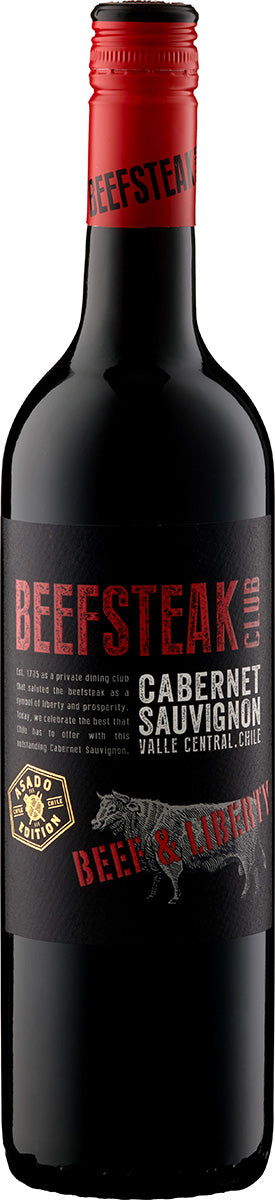2020 Beef & Liberty Cabernet Sauvignon Beefsteak Club /Chile 0,75l